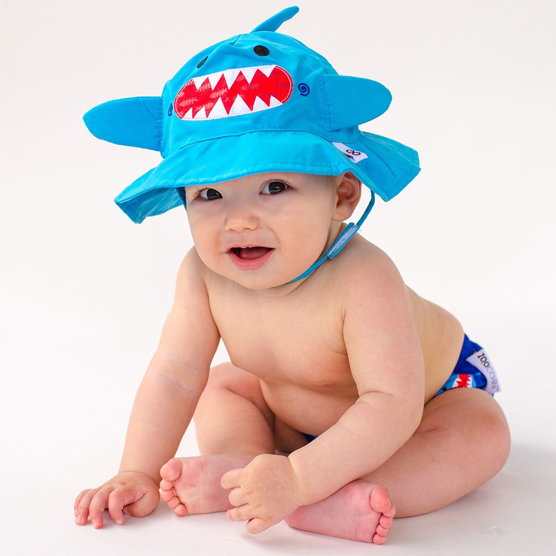 Baby Swim Diaper & Sun Hat Set - Sherman The Shark