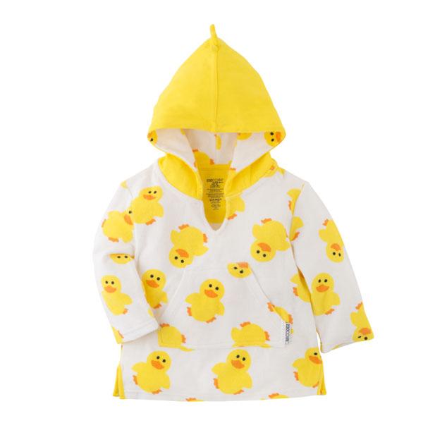 Baby Terry Swim Coverup - Puddles The Duck