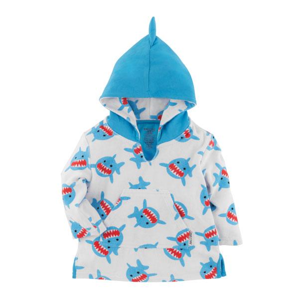 Baby Terry Swim Coverup - Sherman The Shark