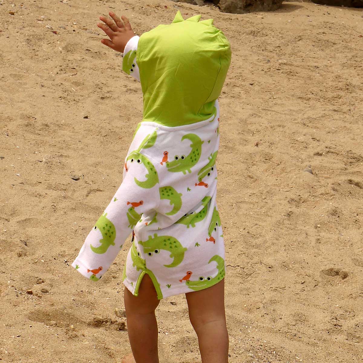 Baby Terry Swim Coverup - Aidan The Alligator