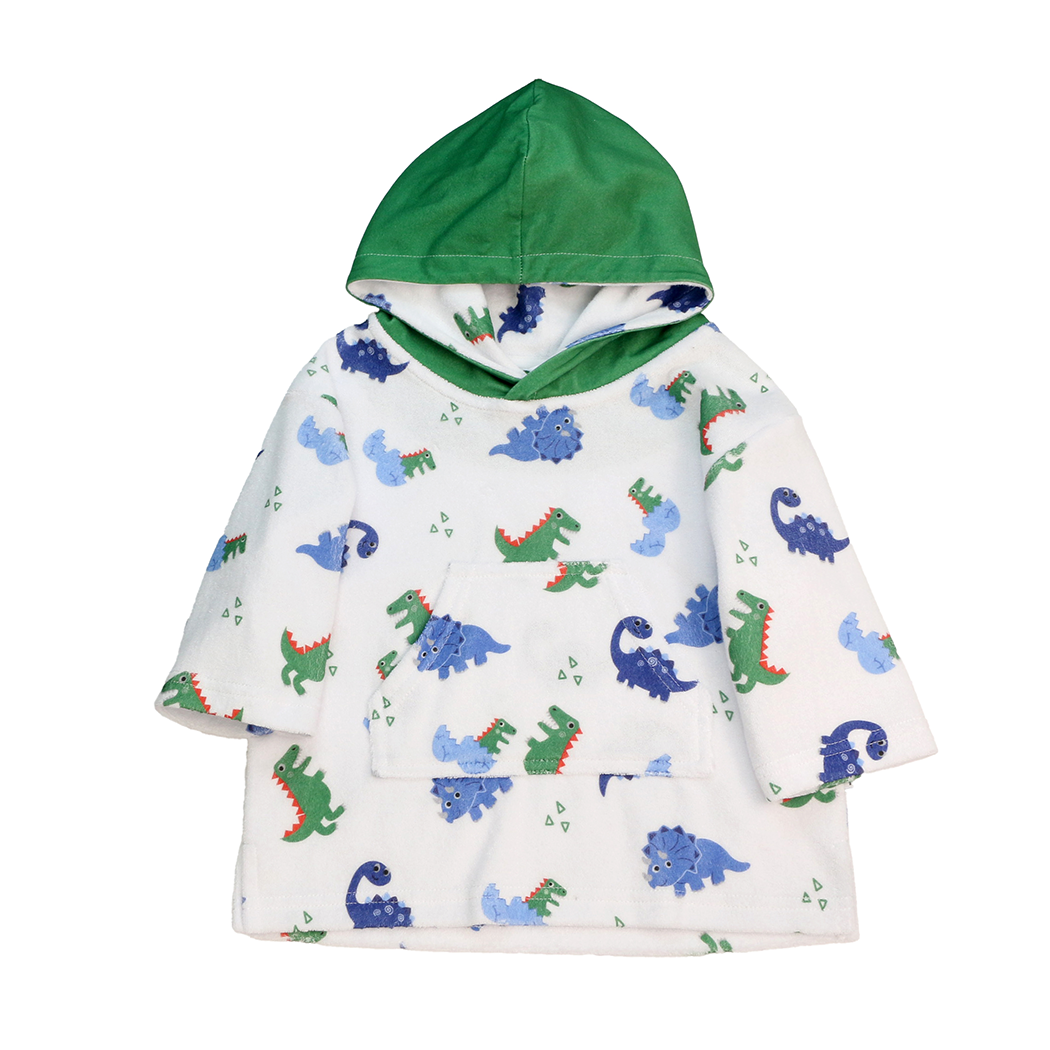 Baby Terry Swim Coverup - Devin The Dino & Friends **pre-order (orders Will Ship In Full Early March '25)**