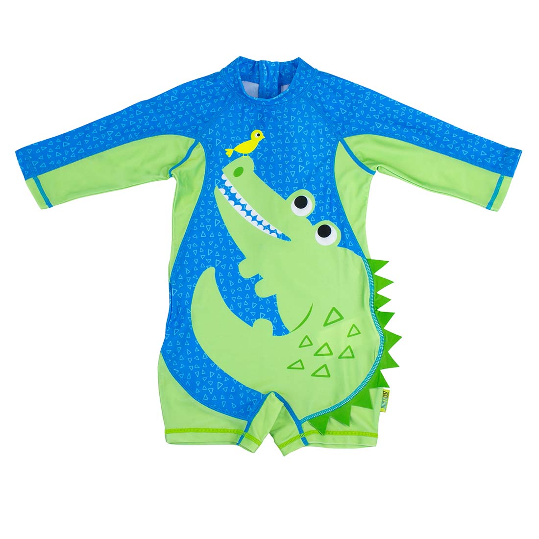 Baby/toddler Rash Guard One Piece Swimsuit - Aidan The Alligator