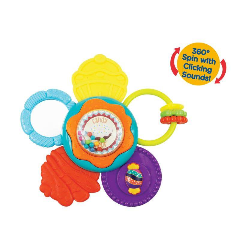 Stick & Spin Flower Highchair Toy