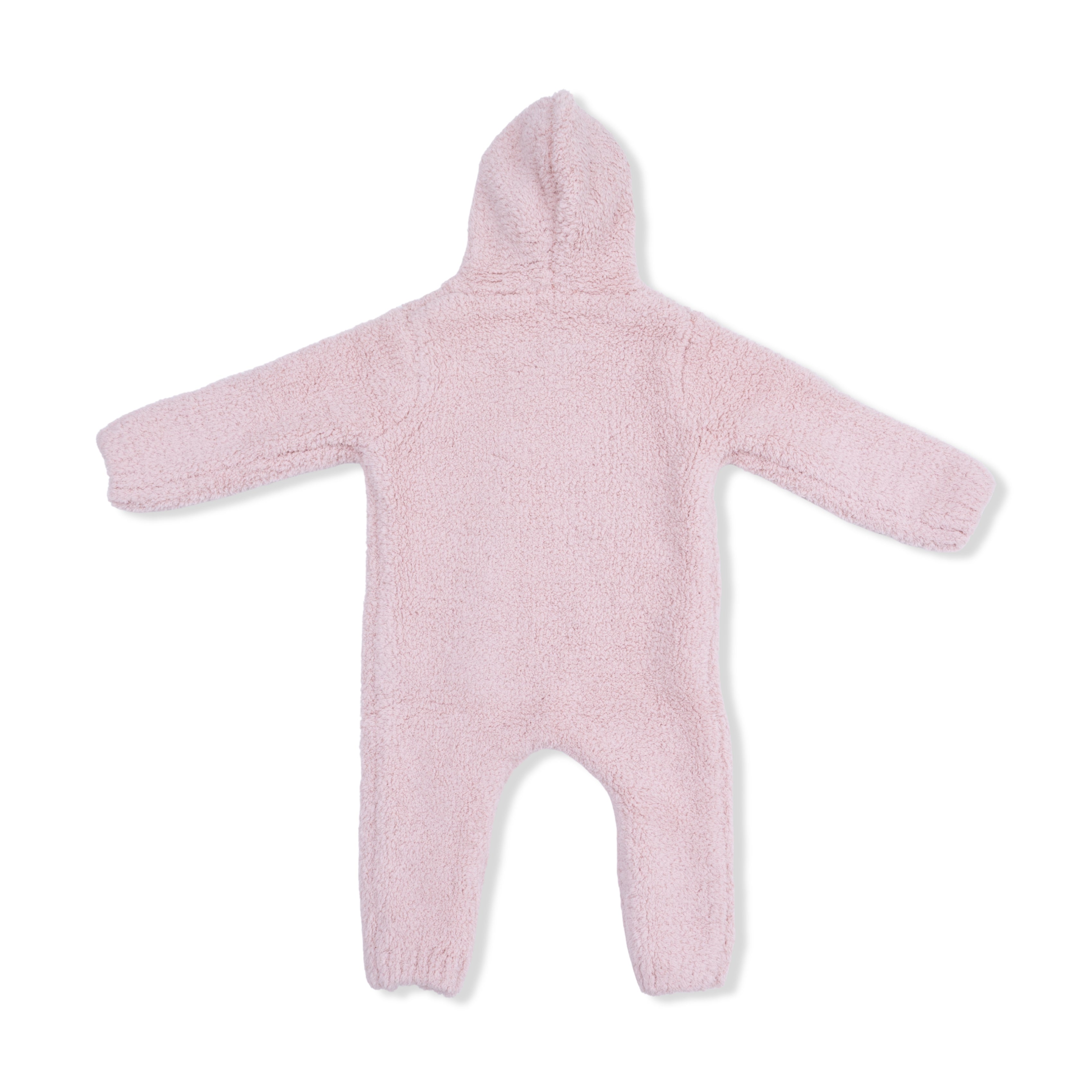 Chenille - Blush Hooded Romper