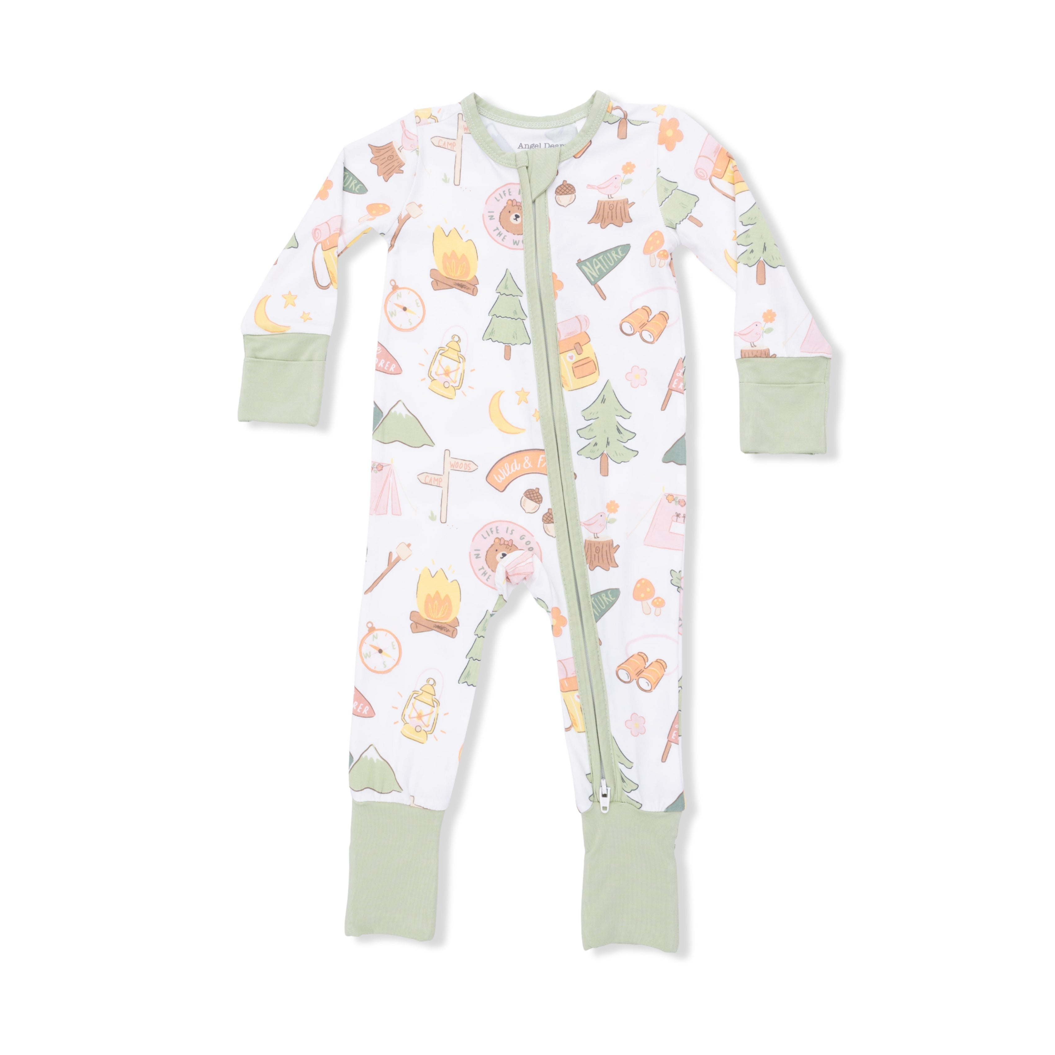 Camping Pink - Convertible Romper