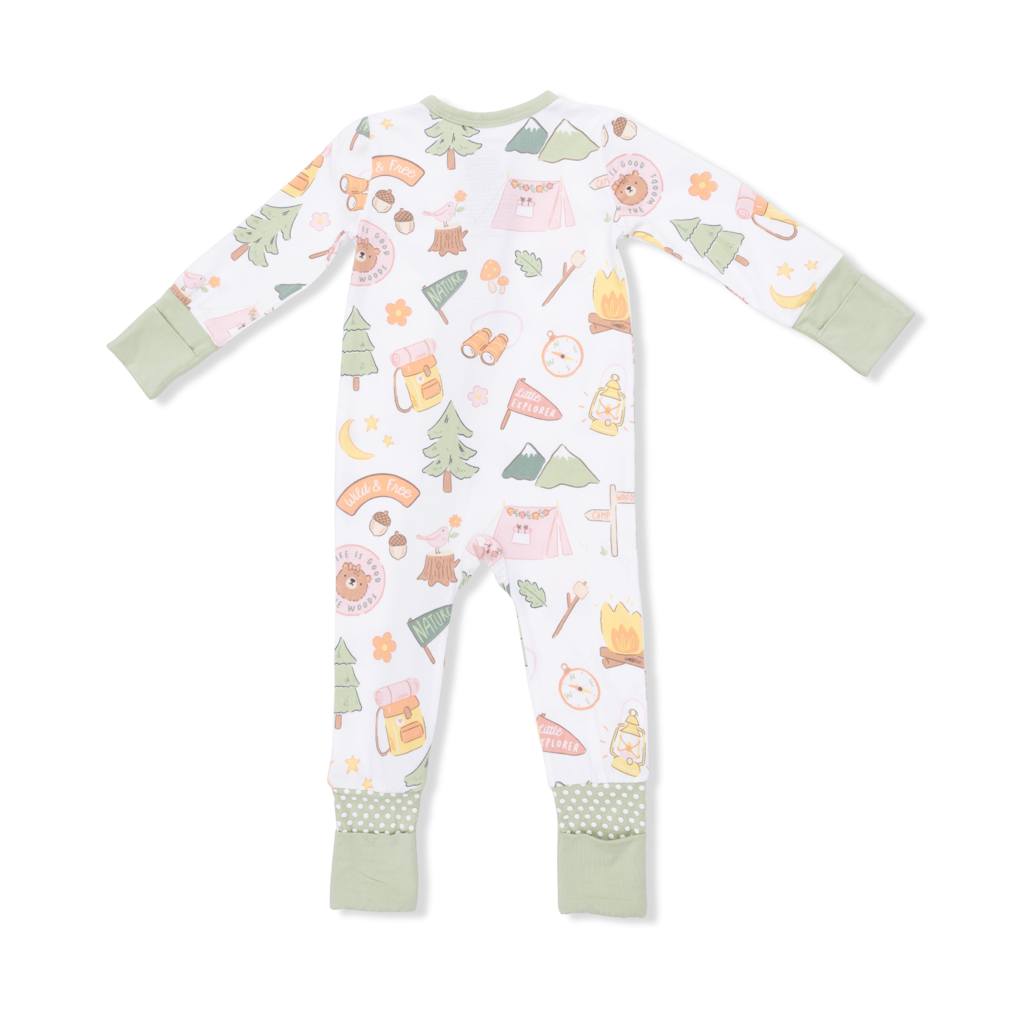 Camping Pink - Convertible Romper