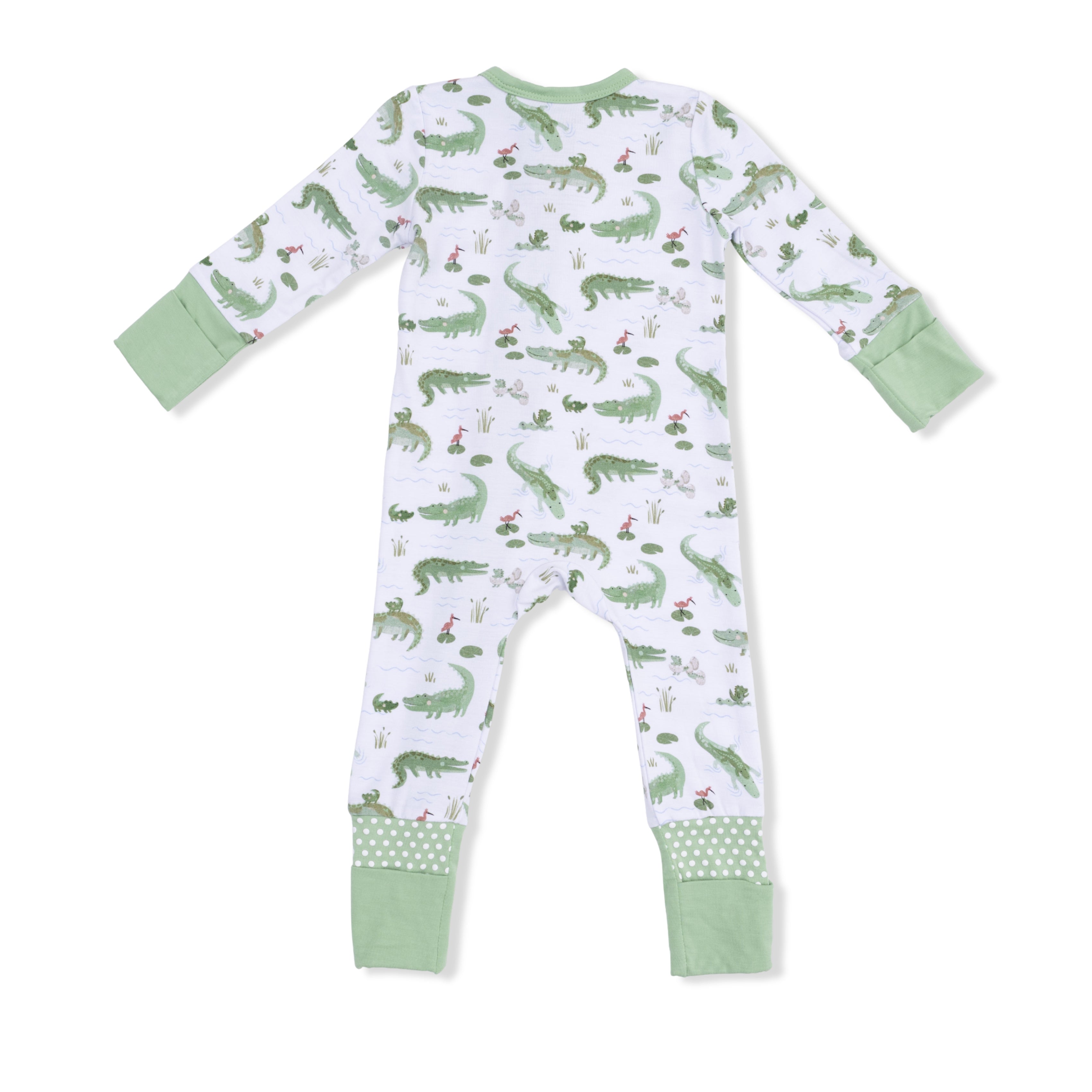 Crayon Alligators - Convertible Romper