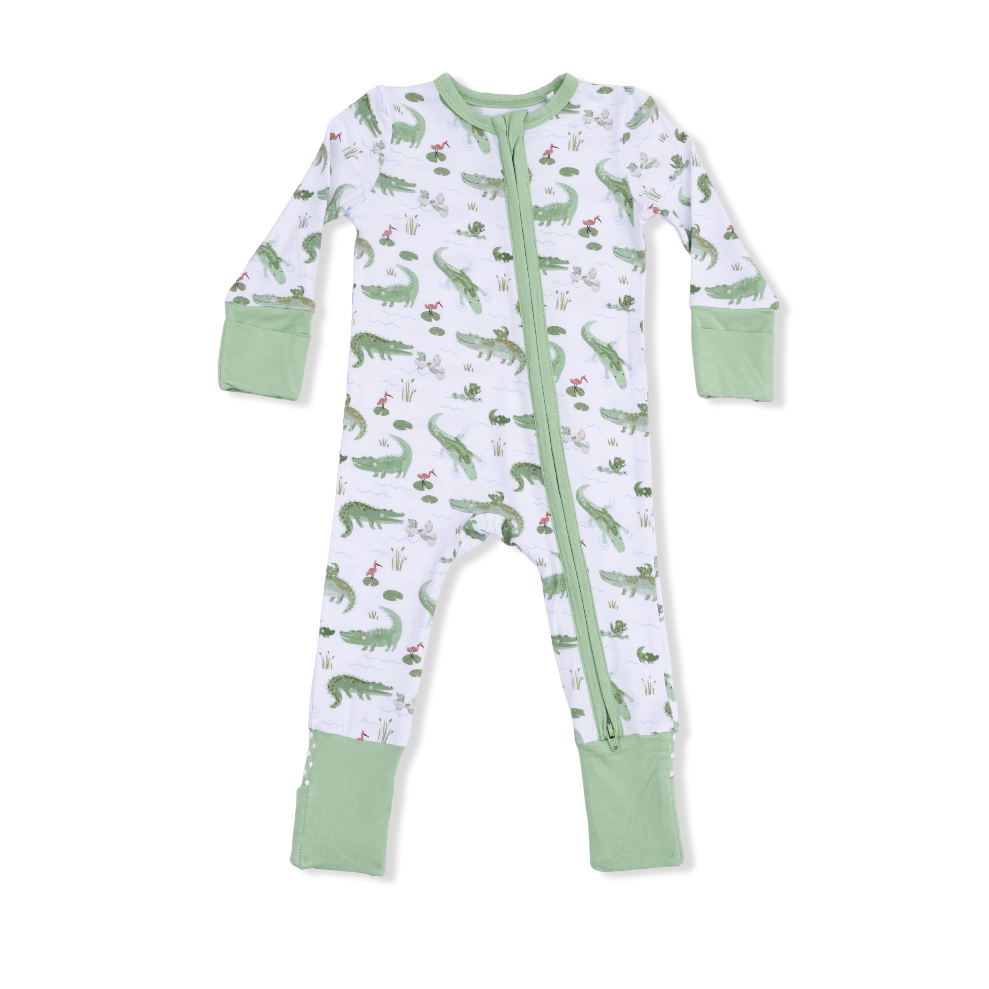 Crayon Alligators - Convertible Romper