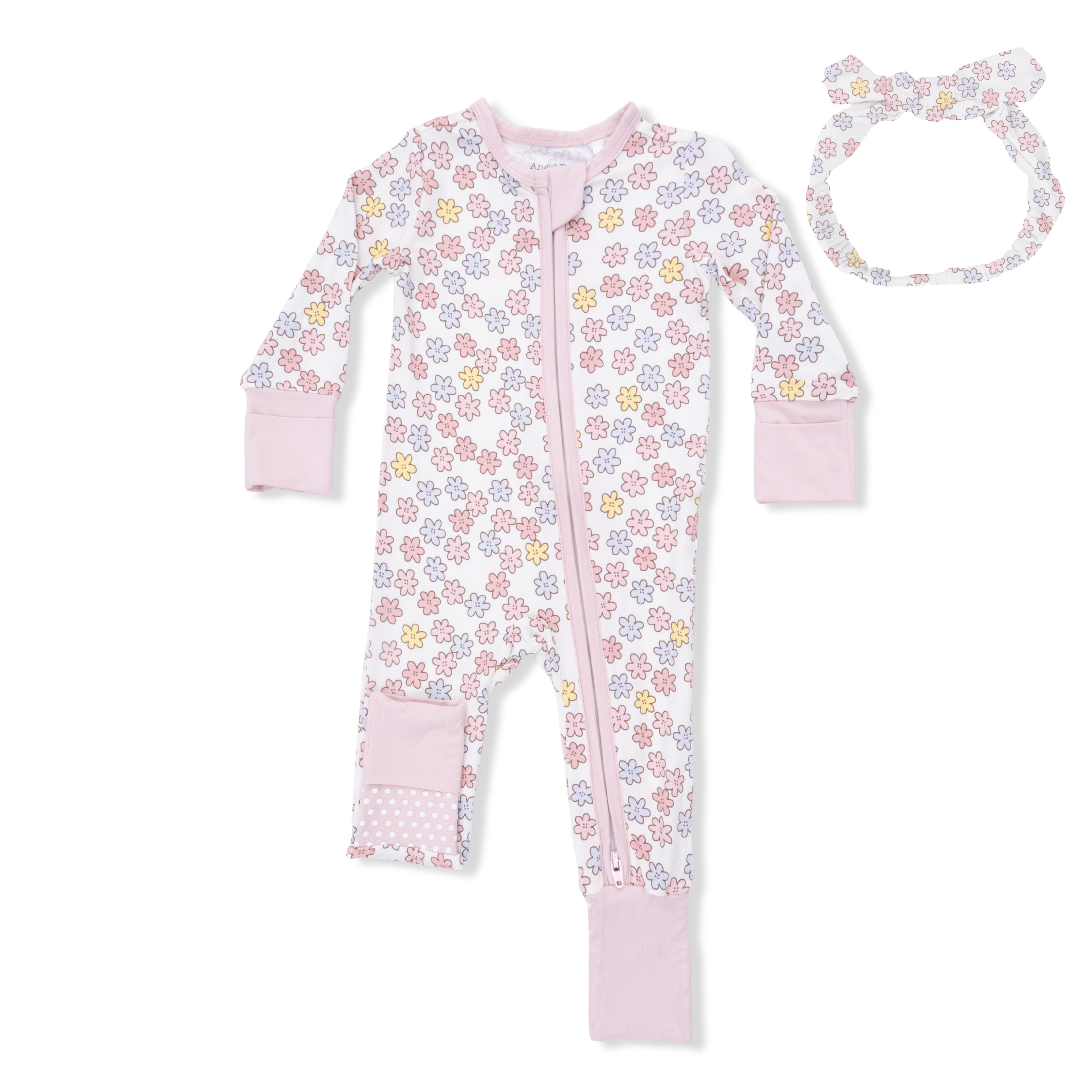 Sarah Floral - Convertible Romper & Headband