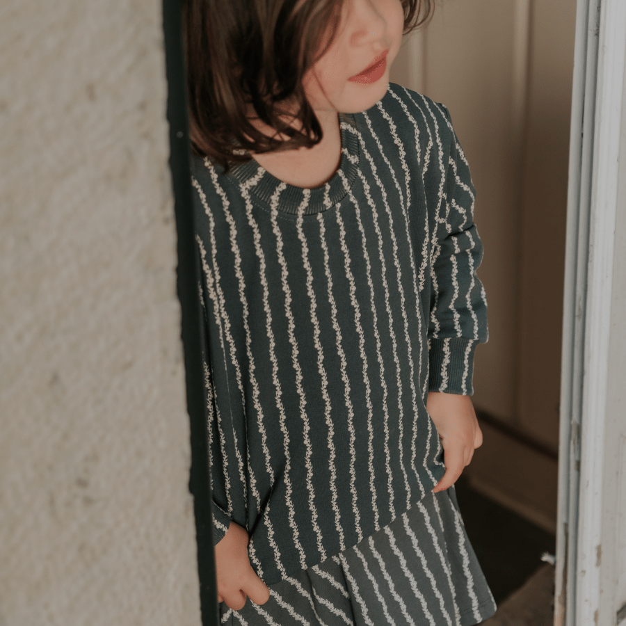 The Printed Skirt - Linear Stem