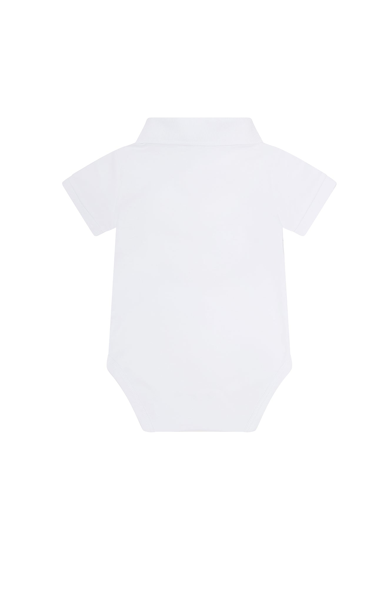 White Boy Short Sleeve Onesie