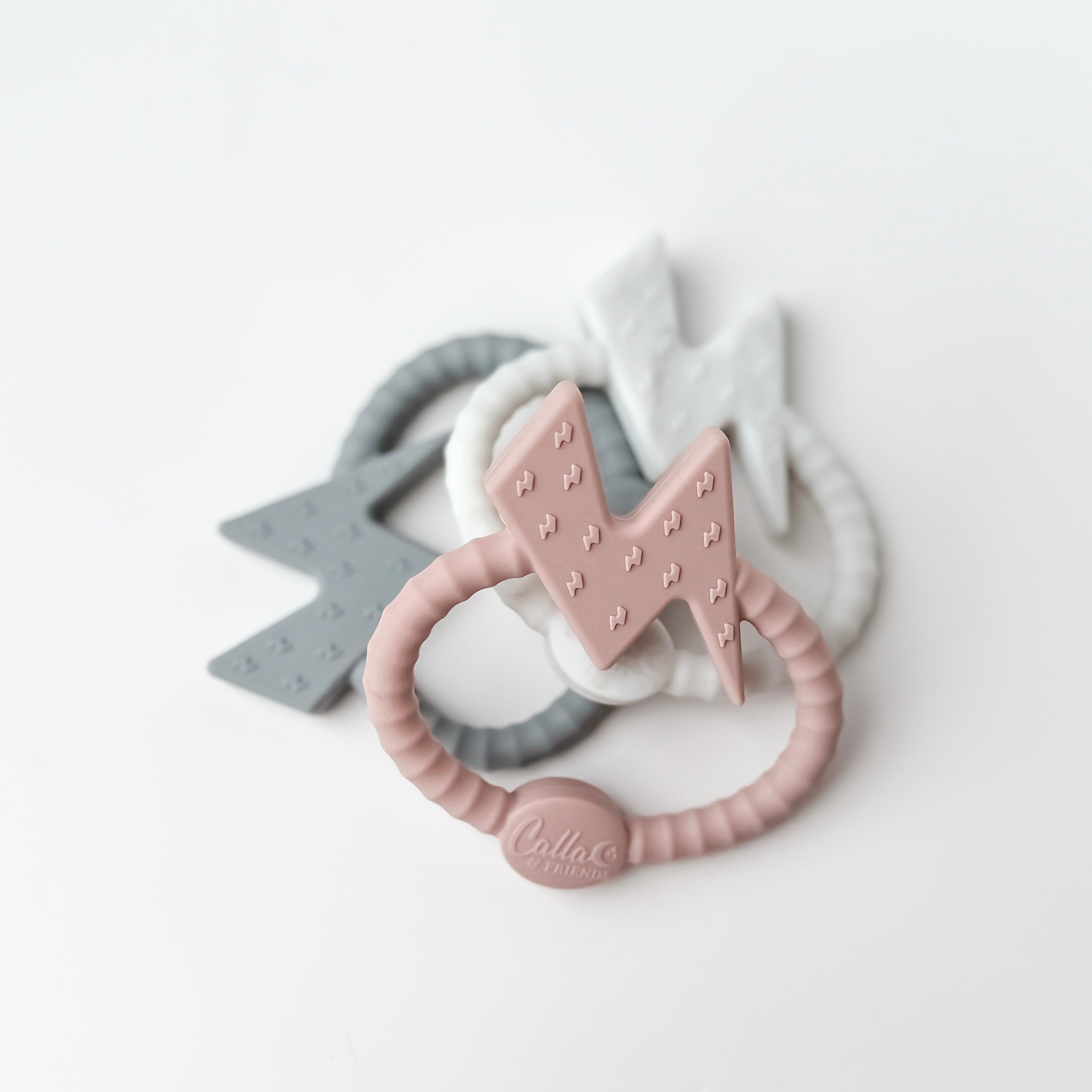 Bolt Silicone Sensory Teether