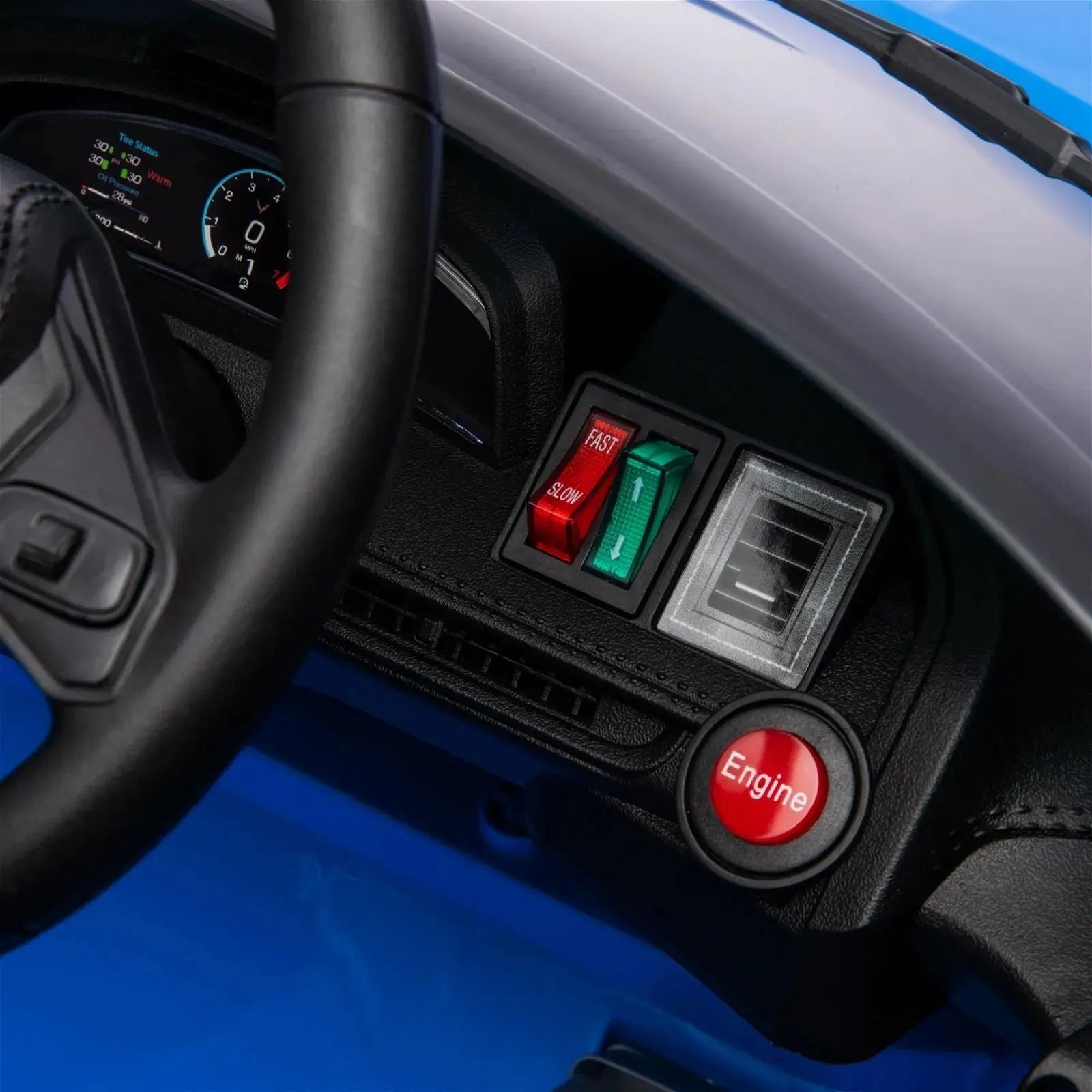 12v Chevrolet Corvette C8 Stingray 1-seater Kids Ride-on Car