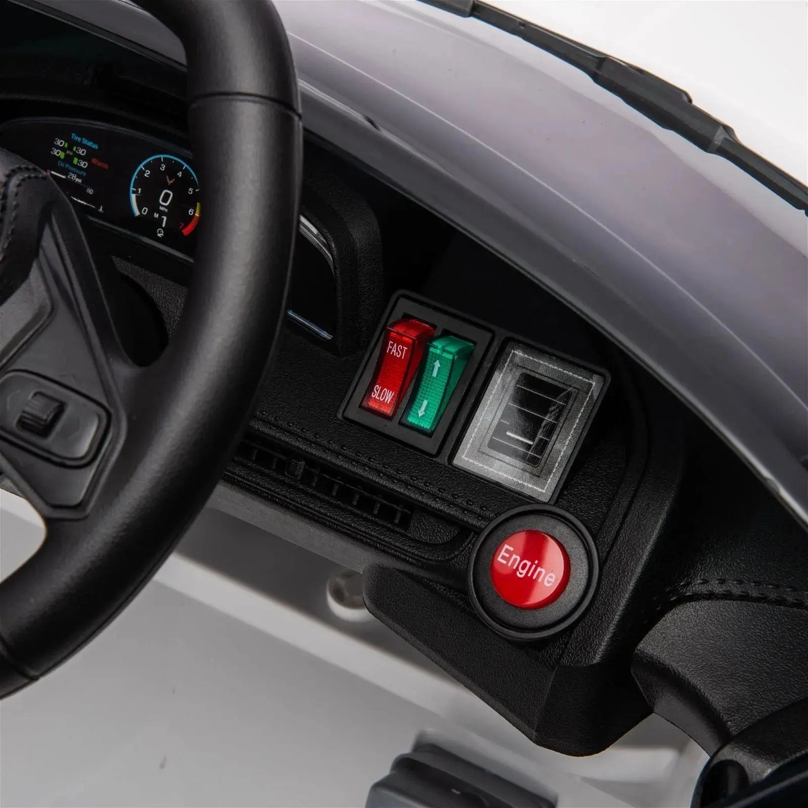 12v Chevrolet Corvette C8 Stingray 1-seater Kids Ride-on Car