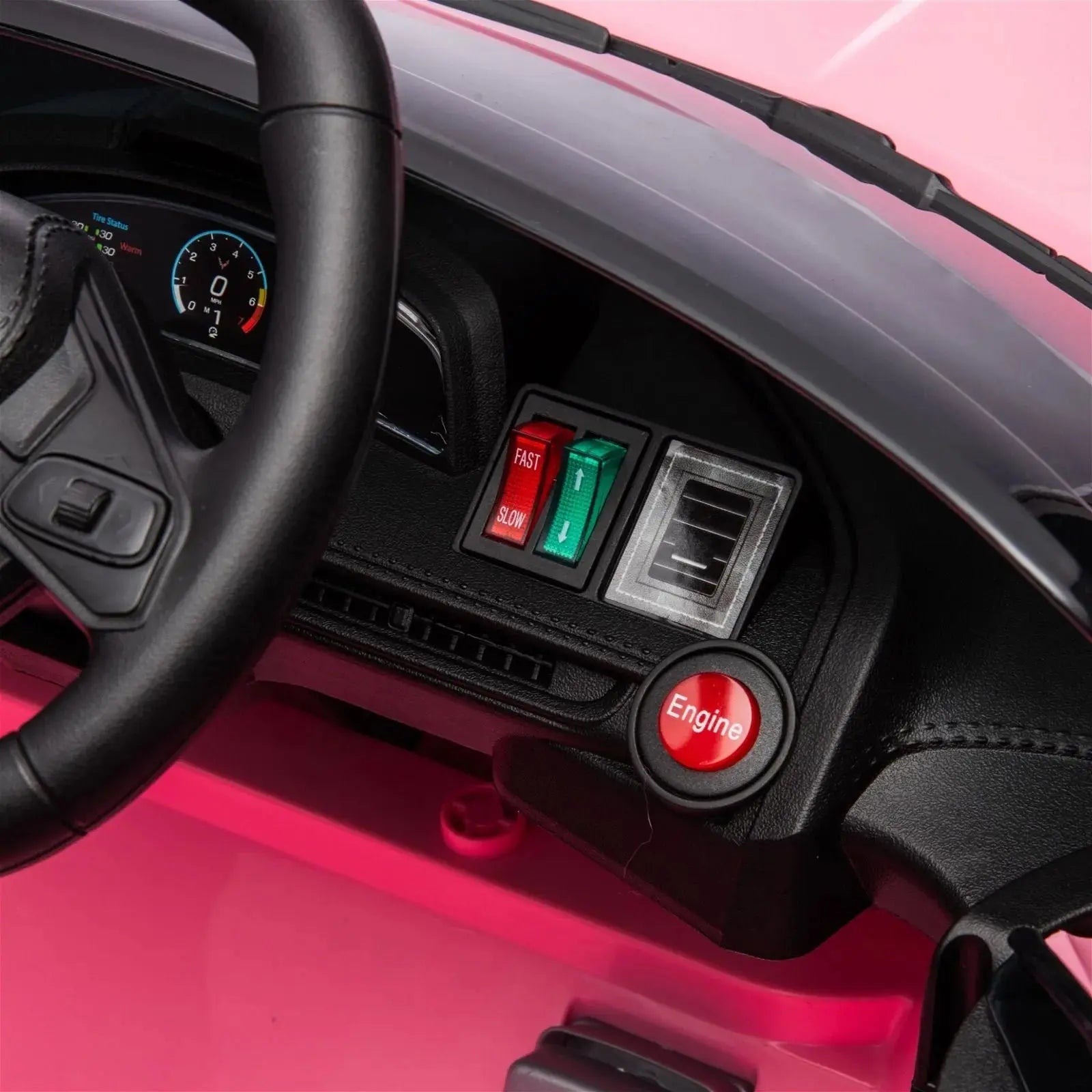 12v Chevrolet Corvette C8 Stingray 1-seater Kids Ride-on Car