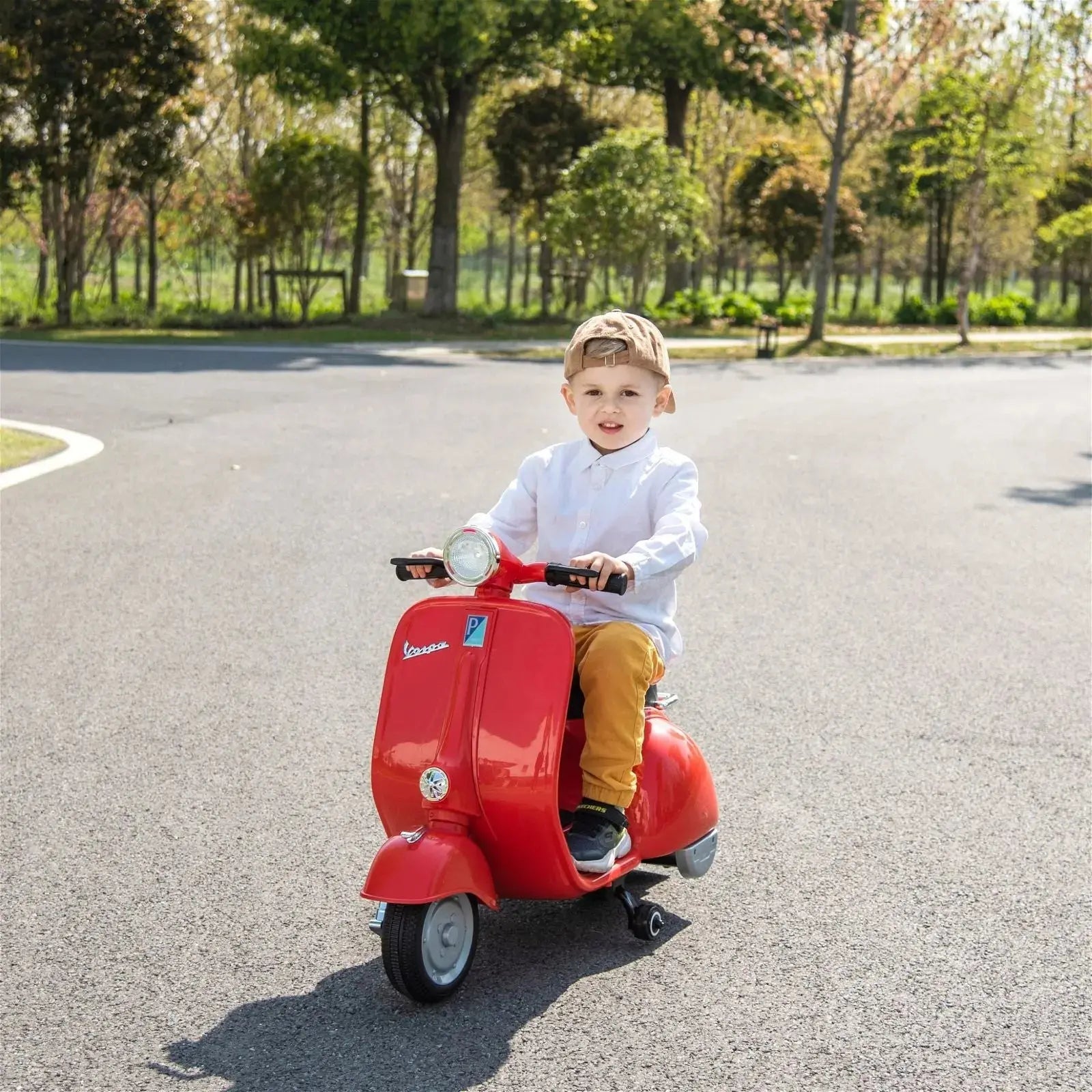 12v Kids' Vespa Electric Ride-on Scooter