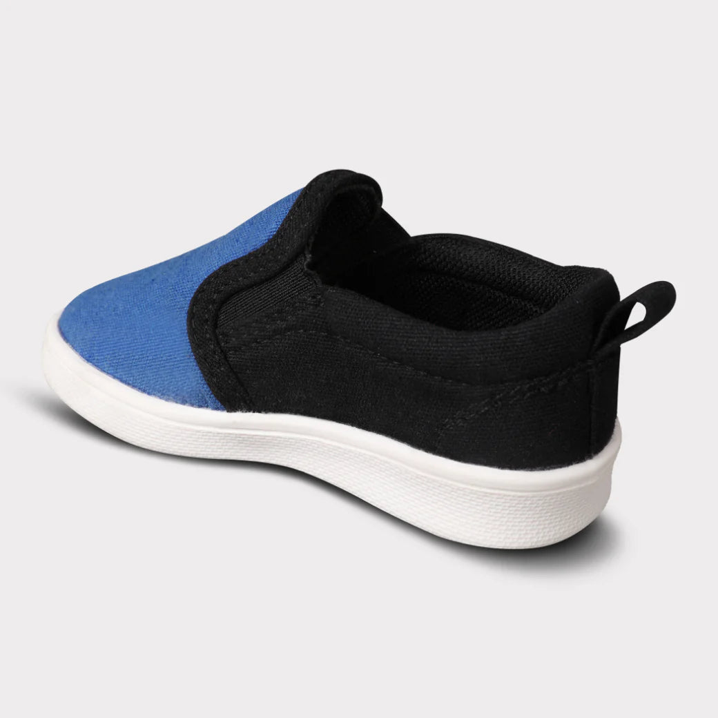 Rascal Hard Sole Boys Slip-on Crib Shoe