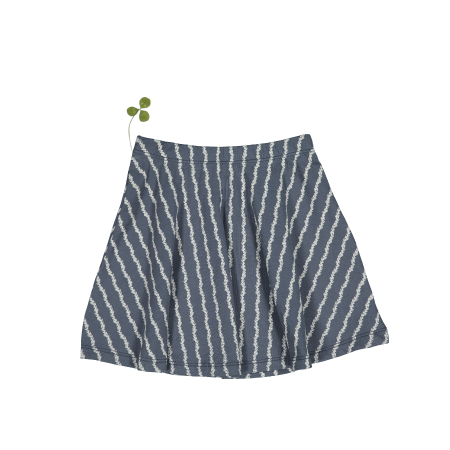 The Printed Skirt - Linear Stem