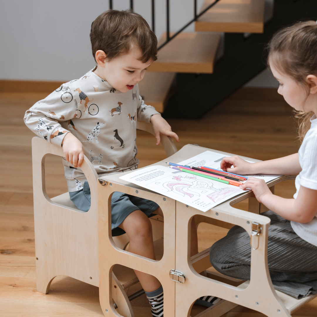 MIIMO® • Adjustable height step stool • Montessori inspired
