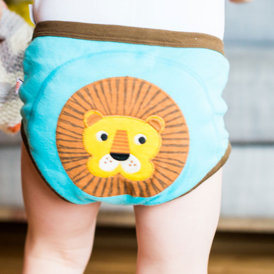 Toddler Organic Potty Training Pants (3-pk) - Safari Friends
