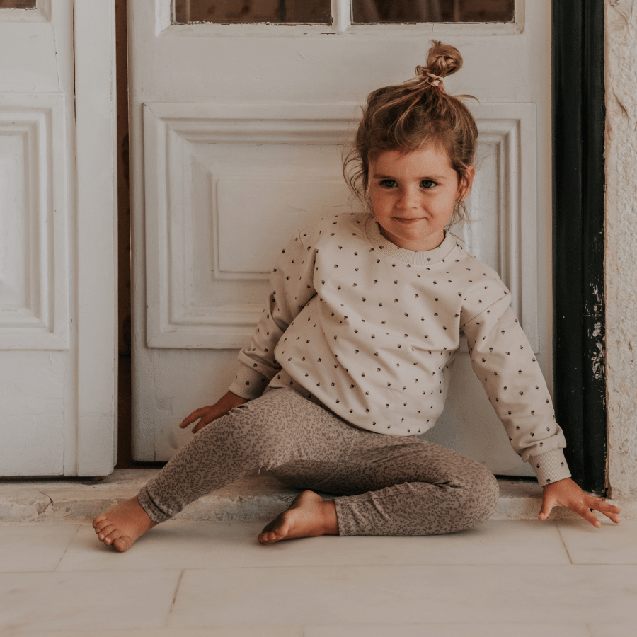 The Printed Sweatshirt - Acorn