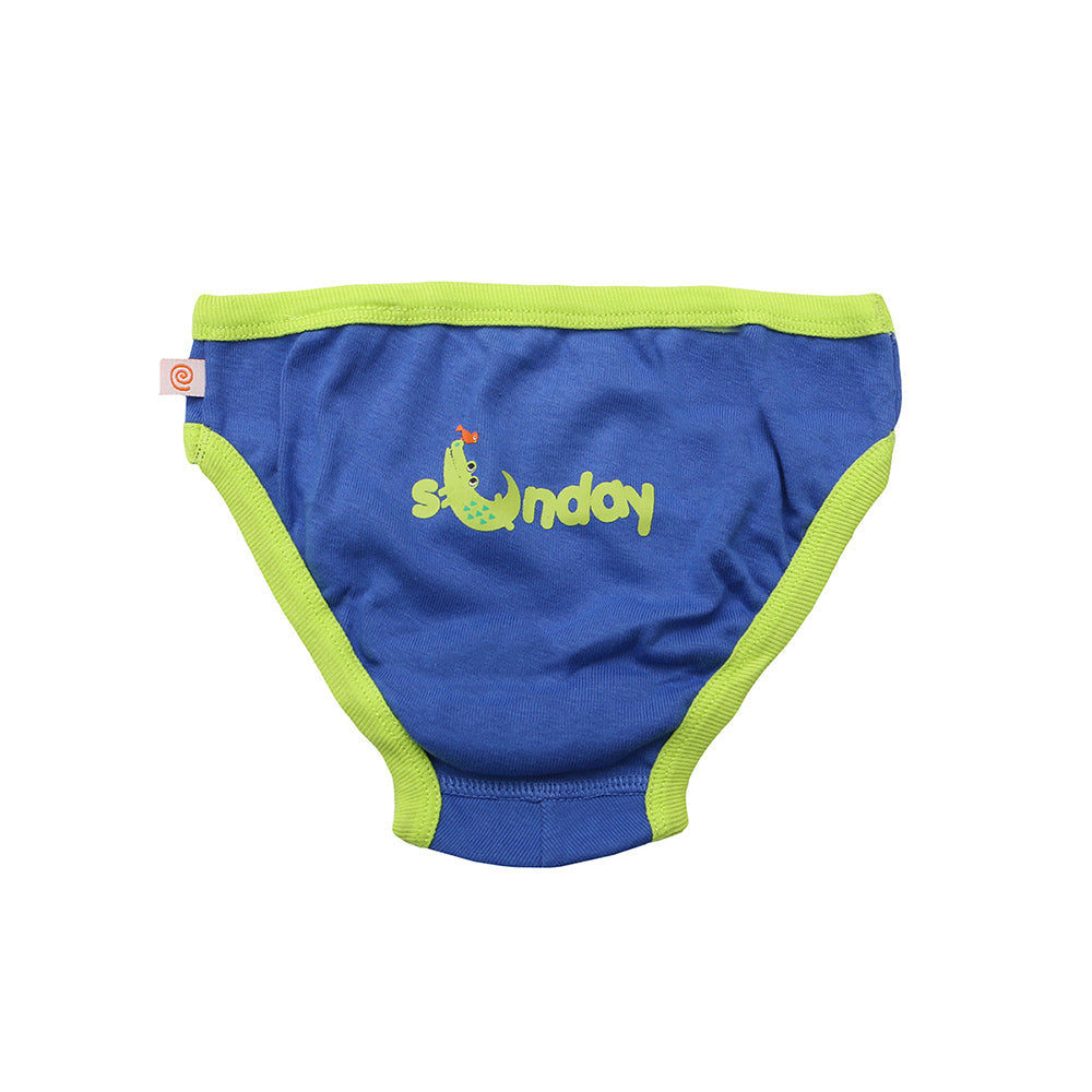 7 Piece Organic Briefs - Days Of The Week