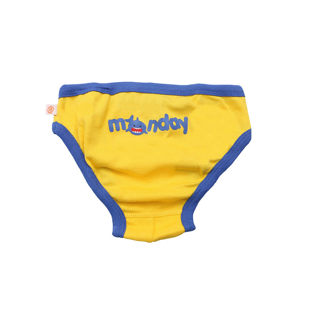 7 Piece Organic Briefs - Days Of The Week