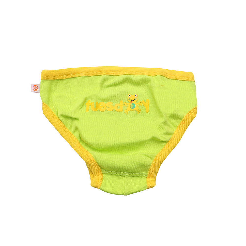 7 Piece Organic Briefs - Days Of The Week