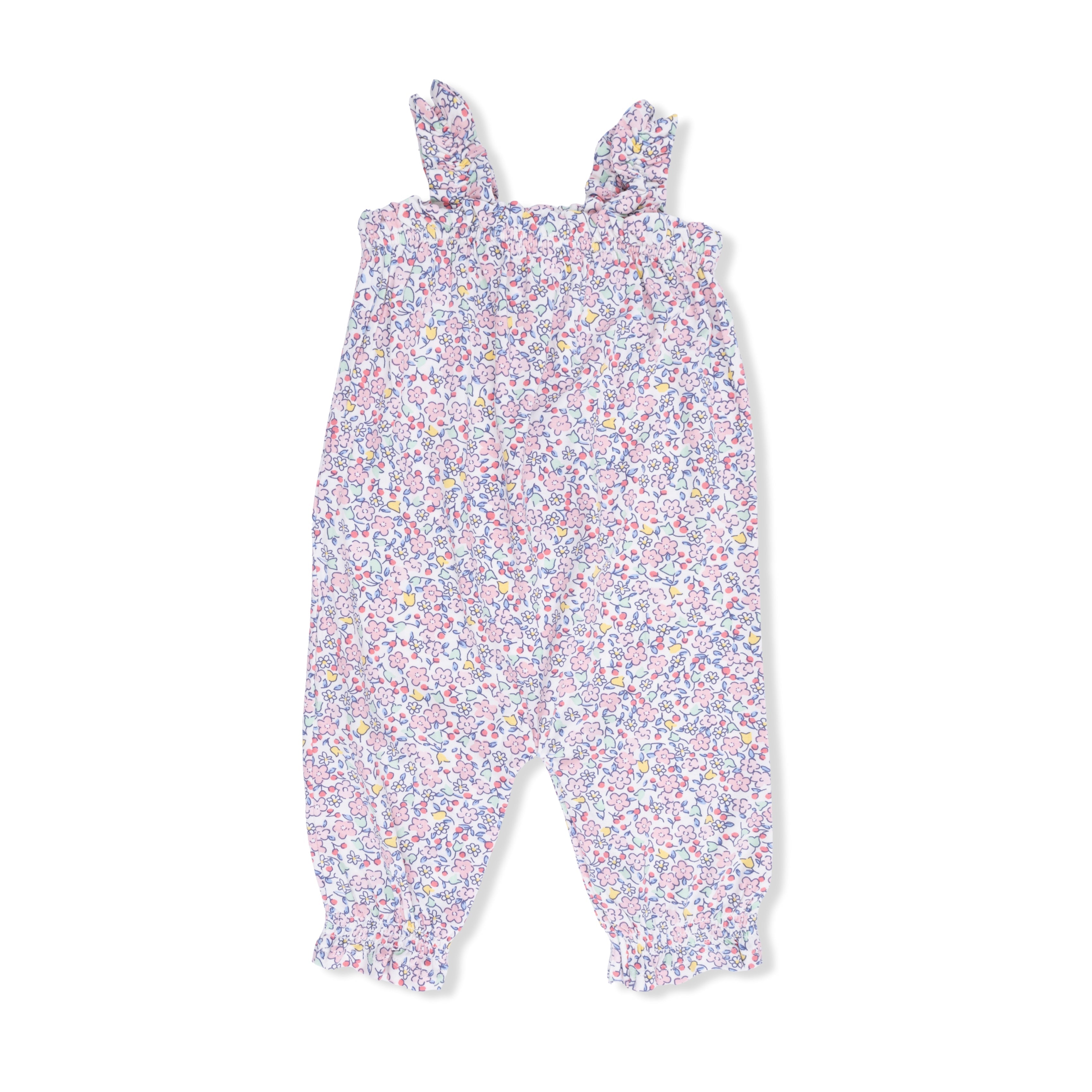 Elizabeth's Garden - Ruffly Strap Overall