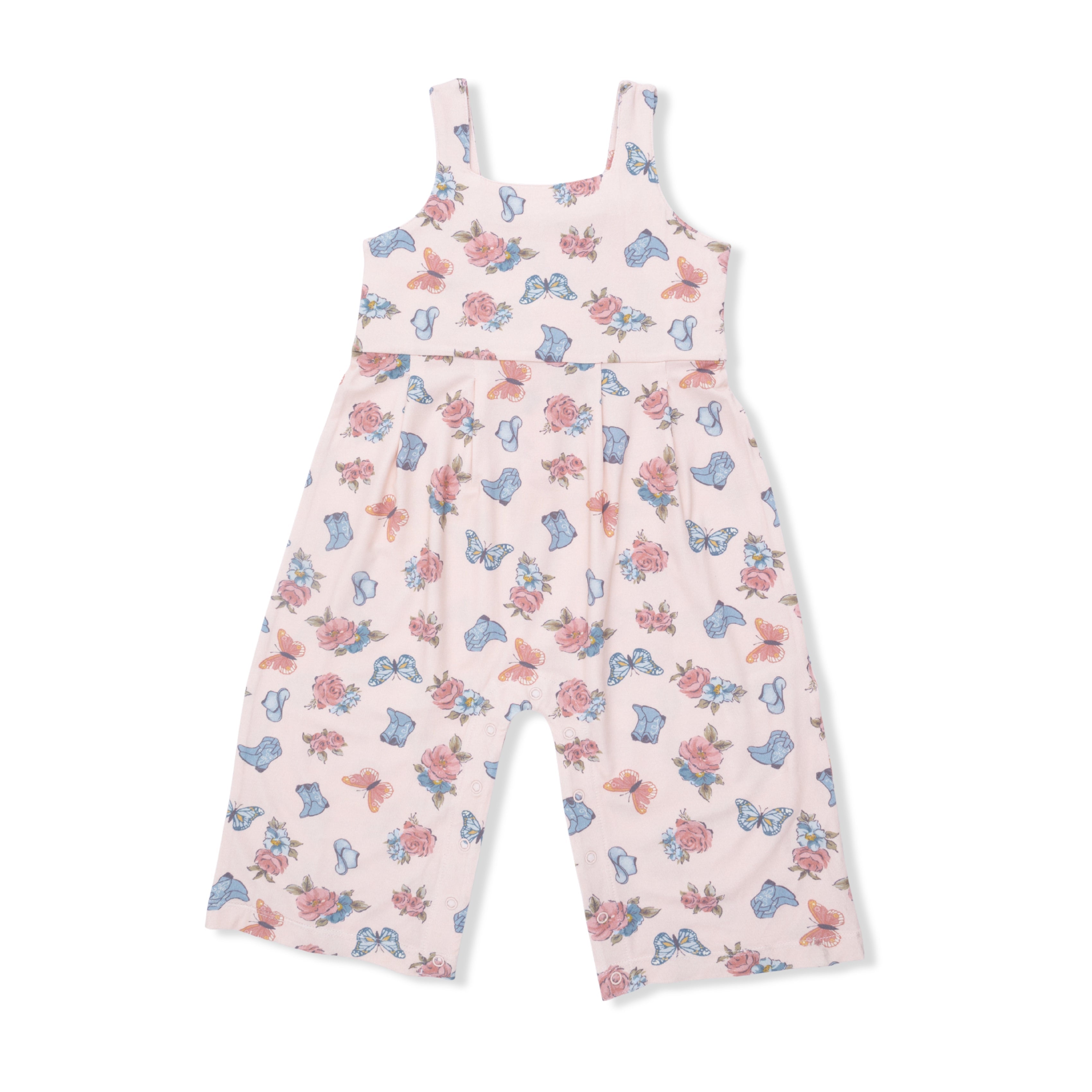 Country Girl Boots - Wide Leg Jumpsuit