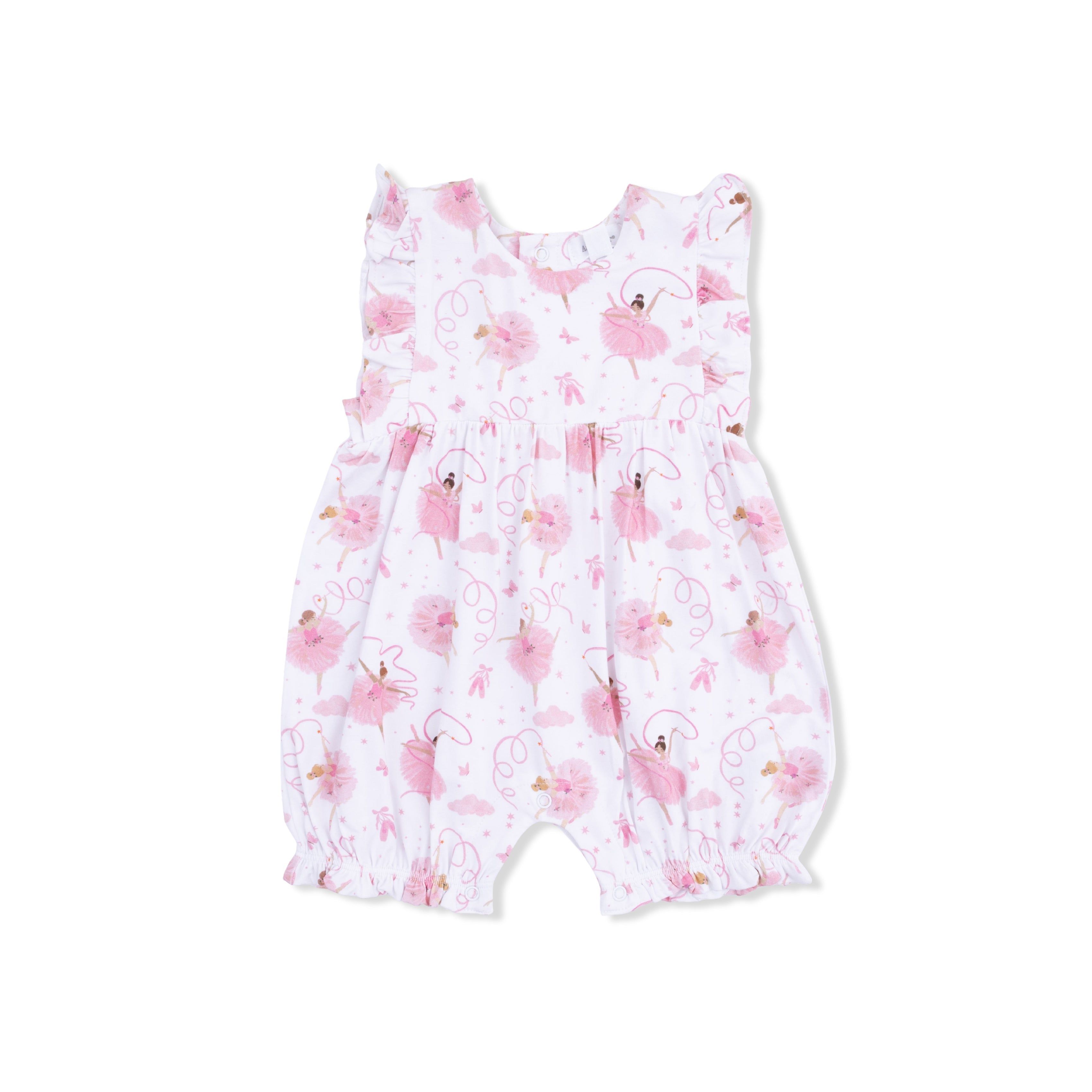 Ribbon Ballerinas - Ruffle Playsuit