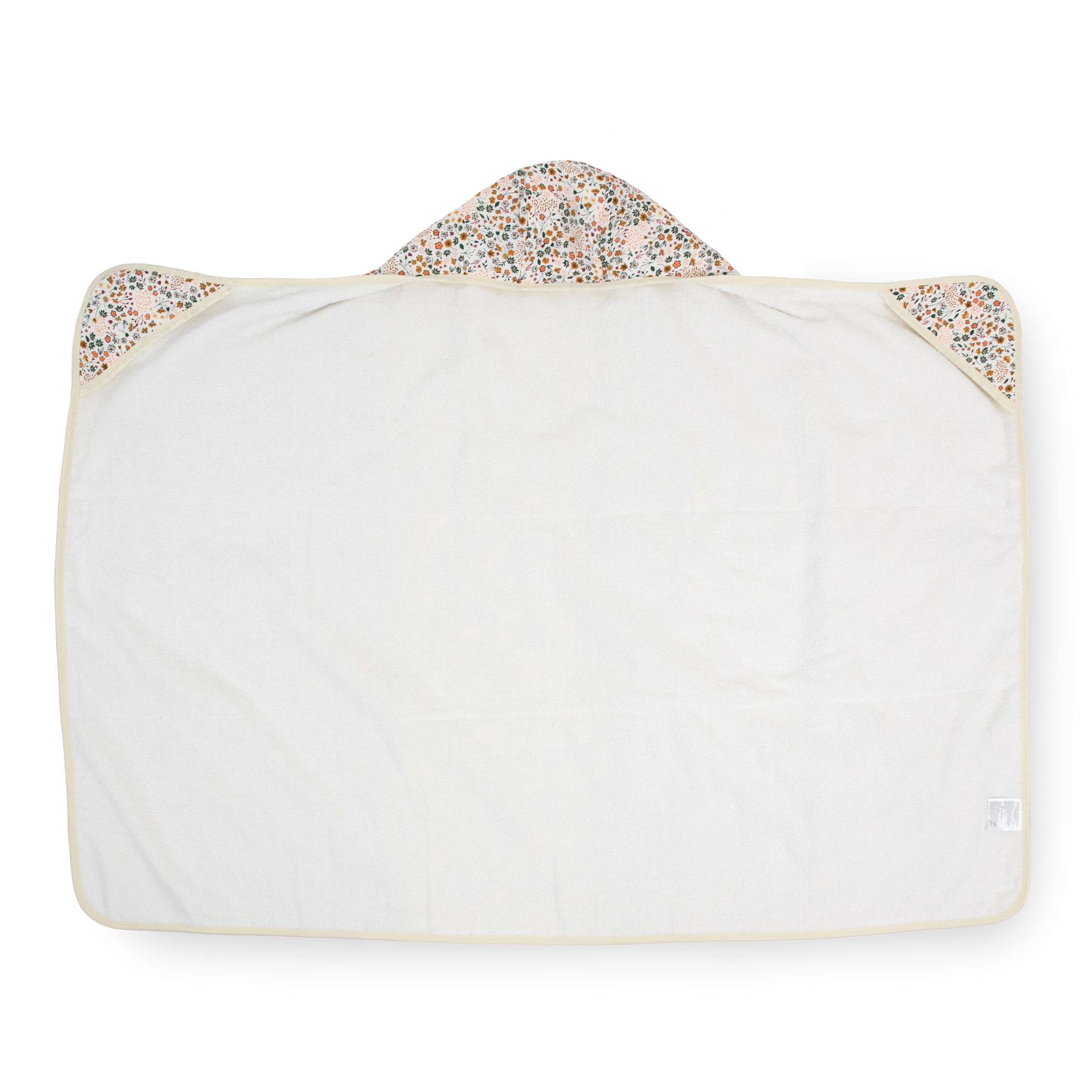 Toddler Hooded Towel - Pressed Petals