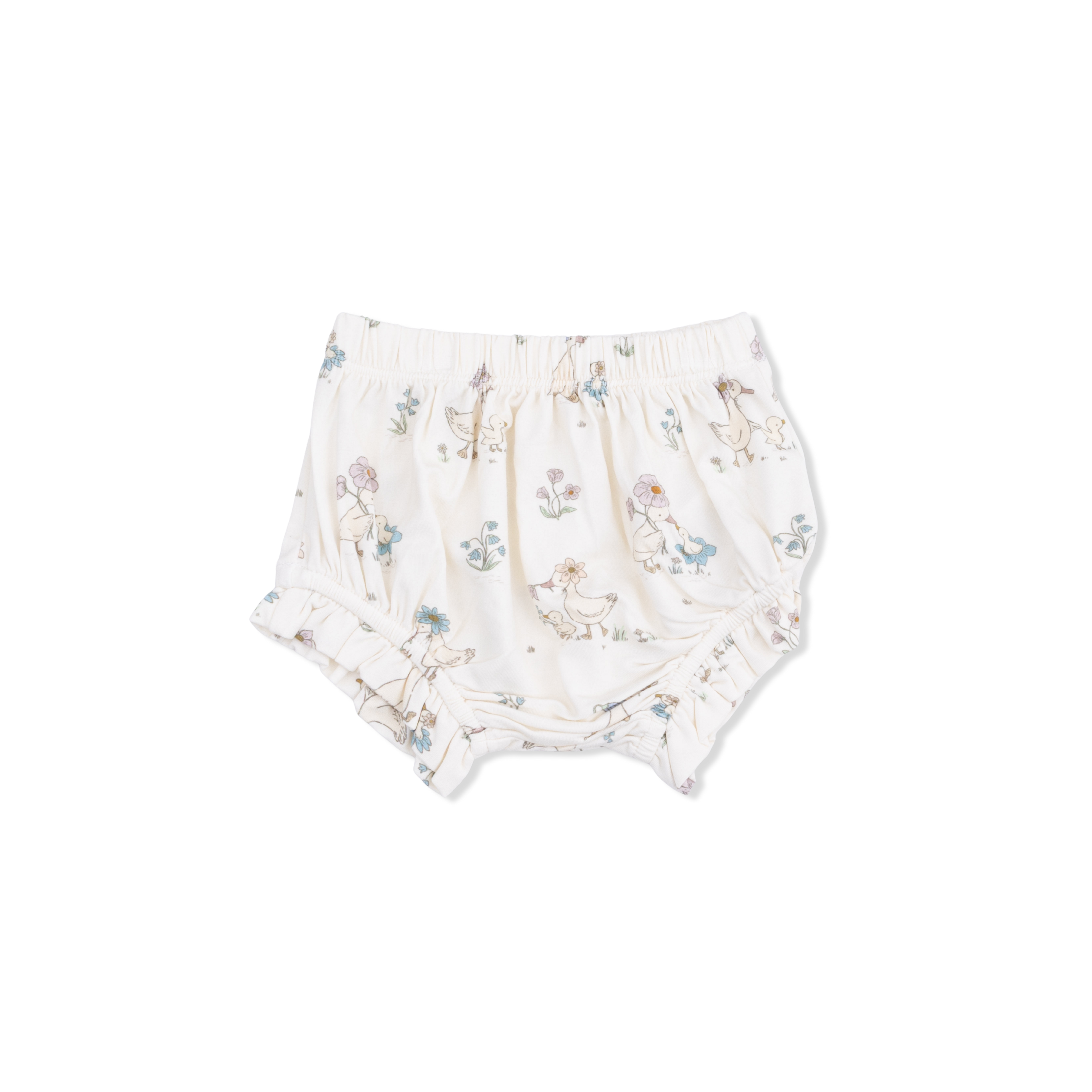 Flower Ducklings - Smocked Dress Set With Headband