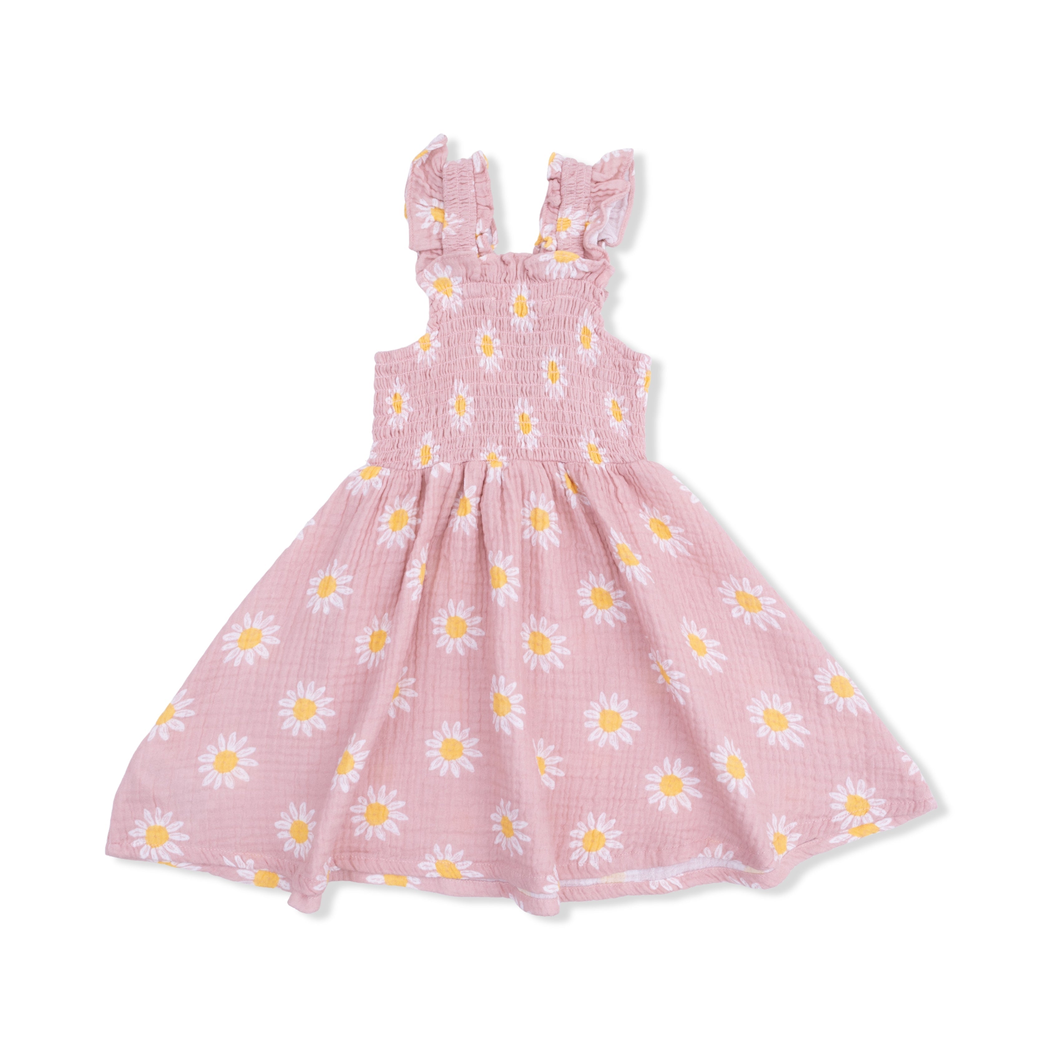Caitlyn's Daisy - Smocked Sundress With Bloomer