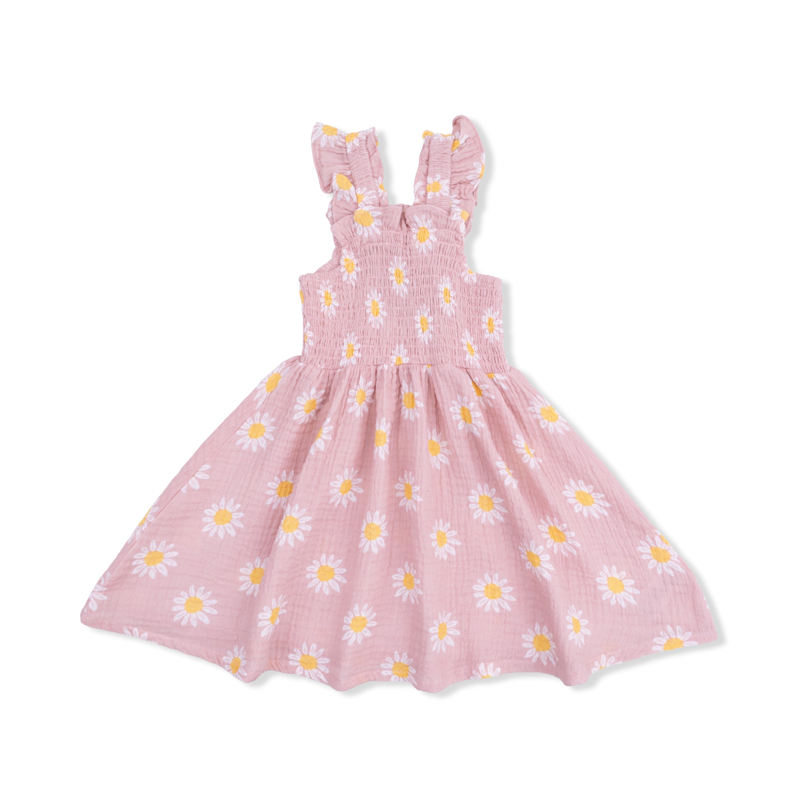 Caitlyn's Daisy - Smocked Sundress With Bloomer
