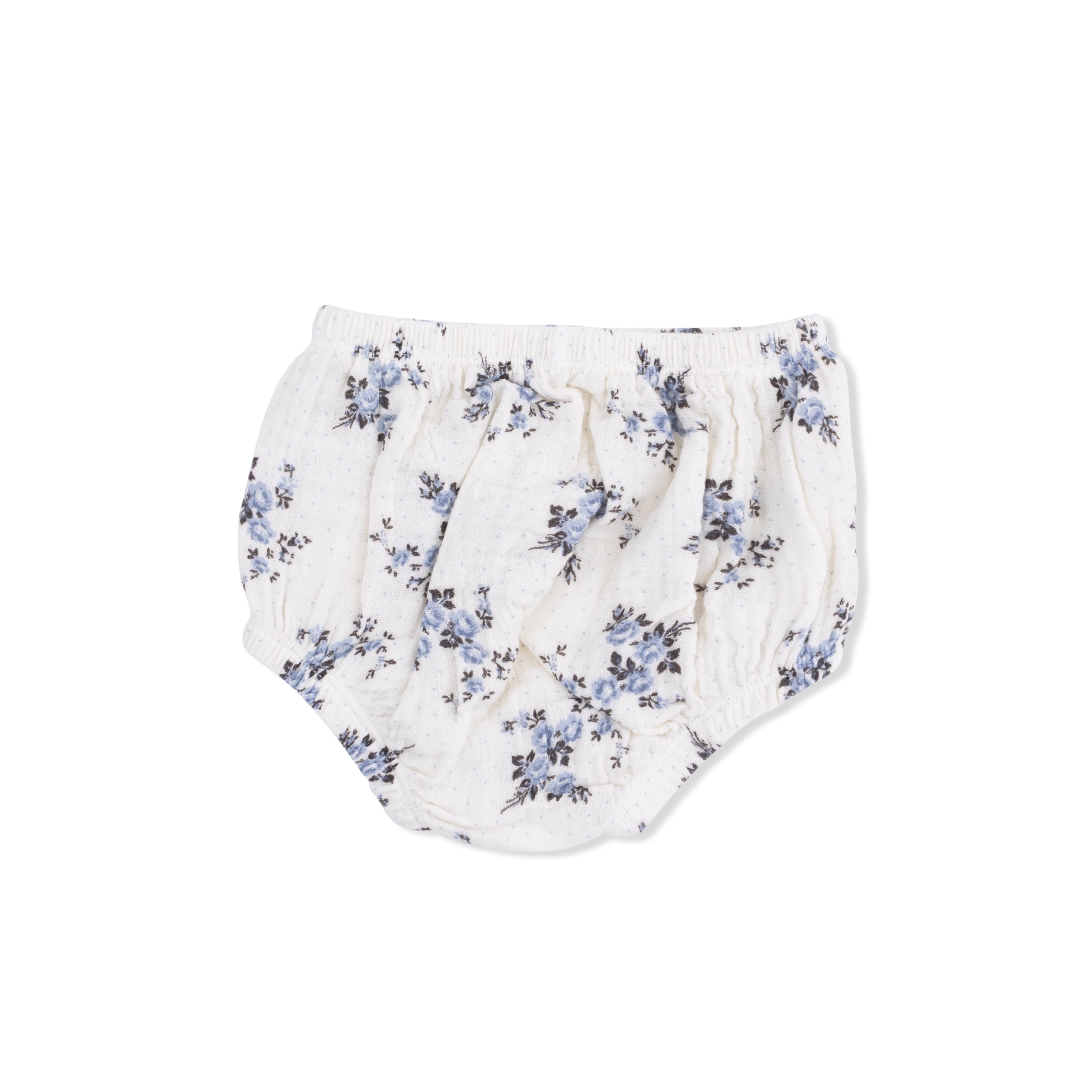 Belle Rosette Dot - V-neck Dress And Bloomer