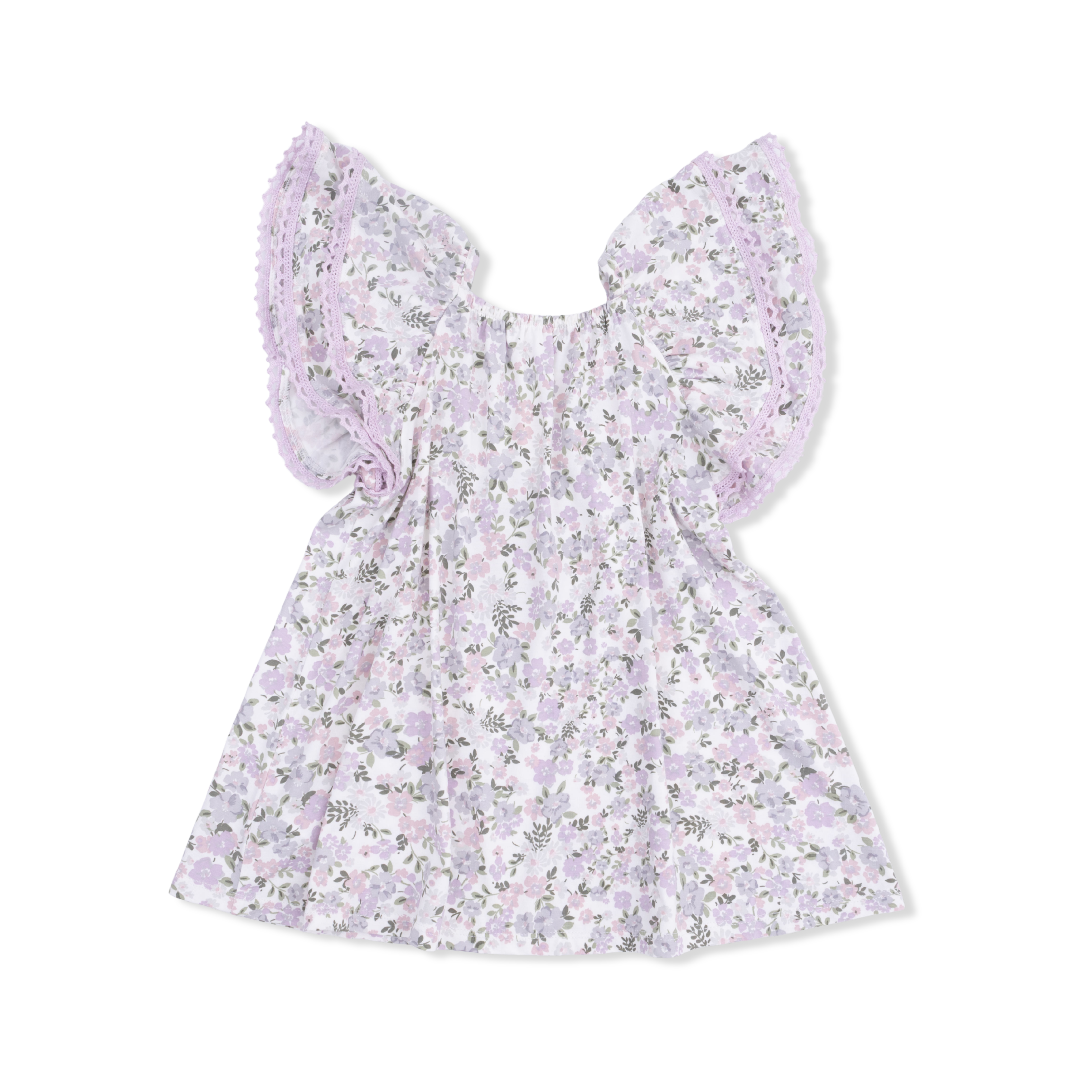 Shannon Floral - V-neck Dress And Bloomer