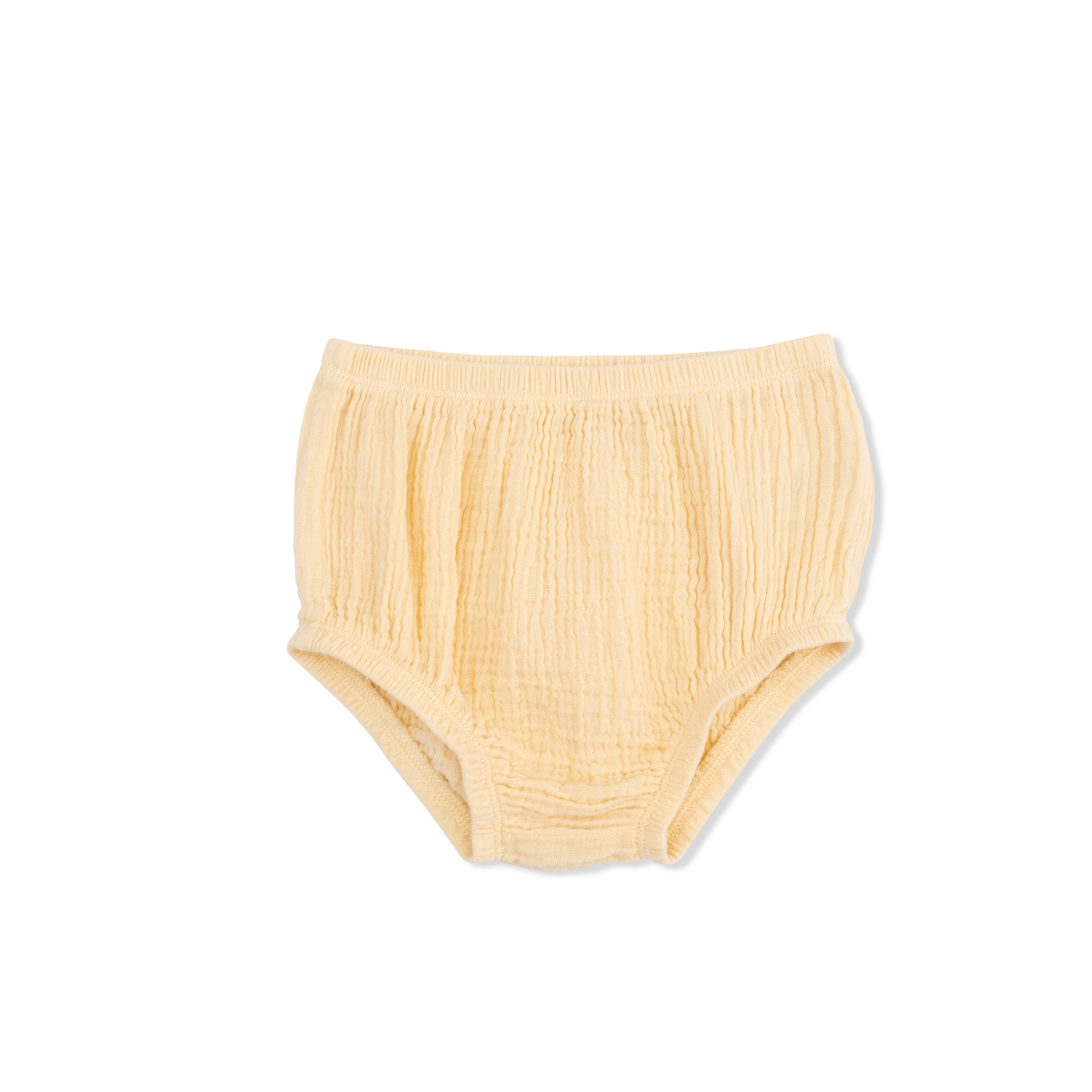 Micro Gingham Blue Blizzard - Infant Dress With Bow And Bloomer