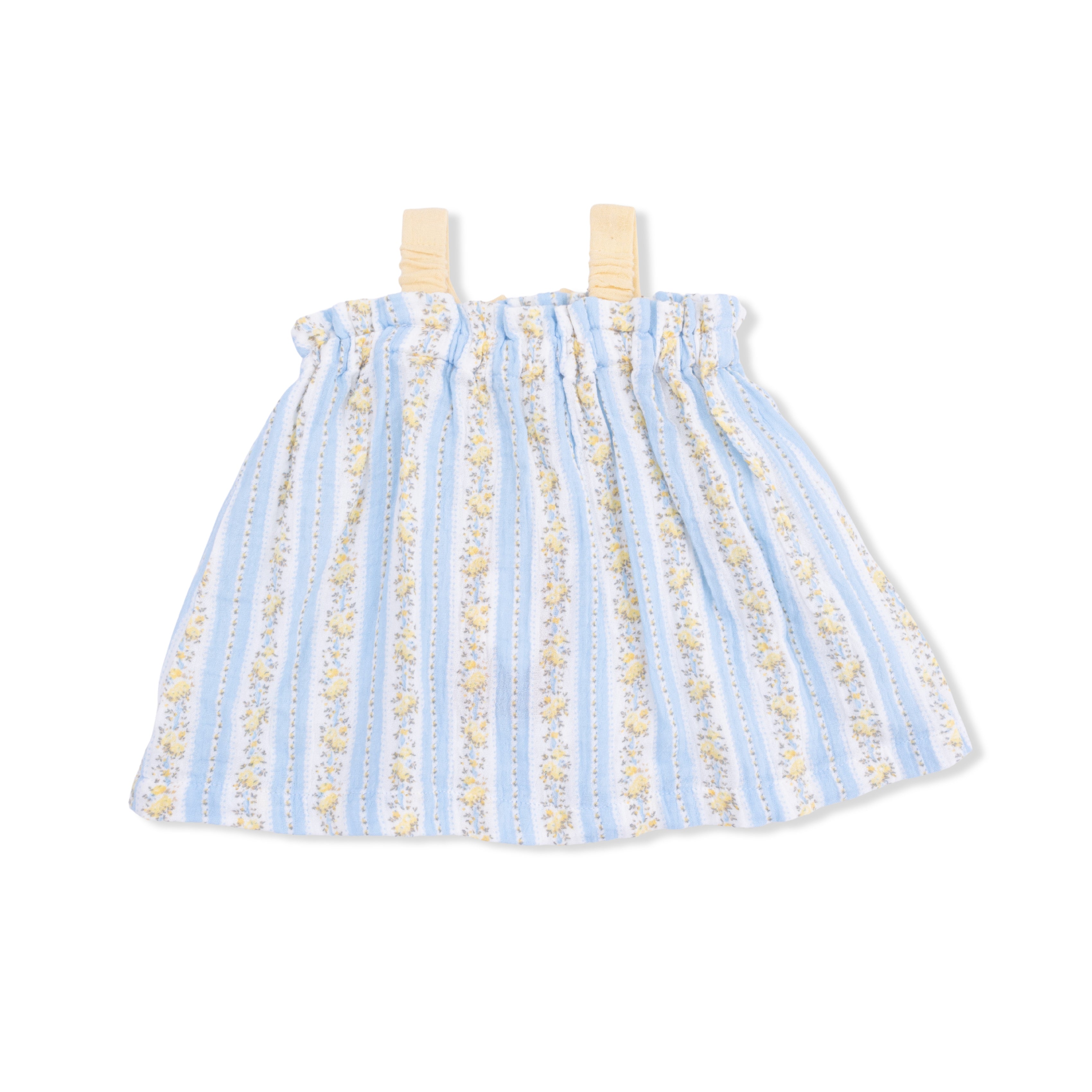 Odalys Floral Stripe - Top With Bows And Ruffle Leg Bloomer