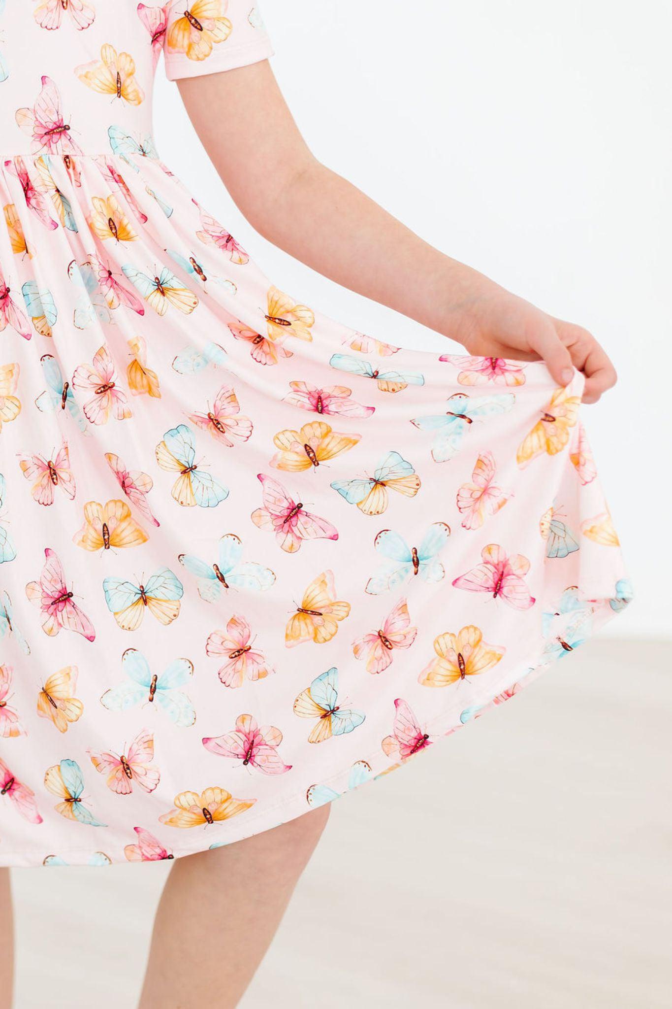 Butterfly Kisses S/s Twirl Dress
