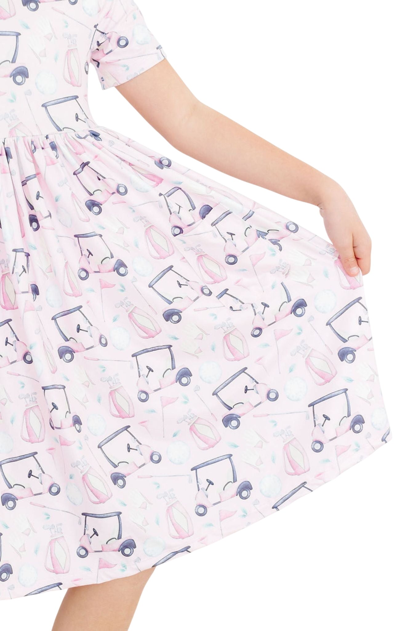 Tee Time S/s Pocket Twirl Dress