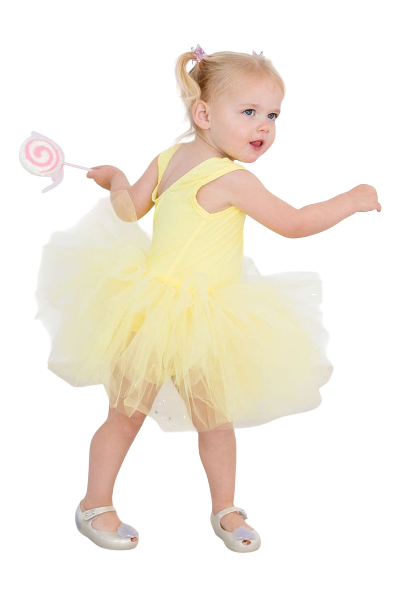 Yellow Tank Tutu Leotard
