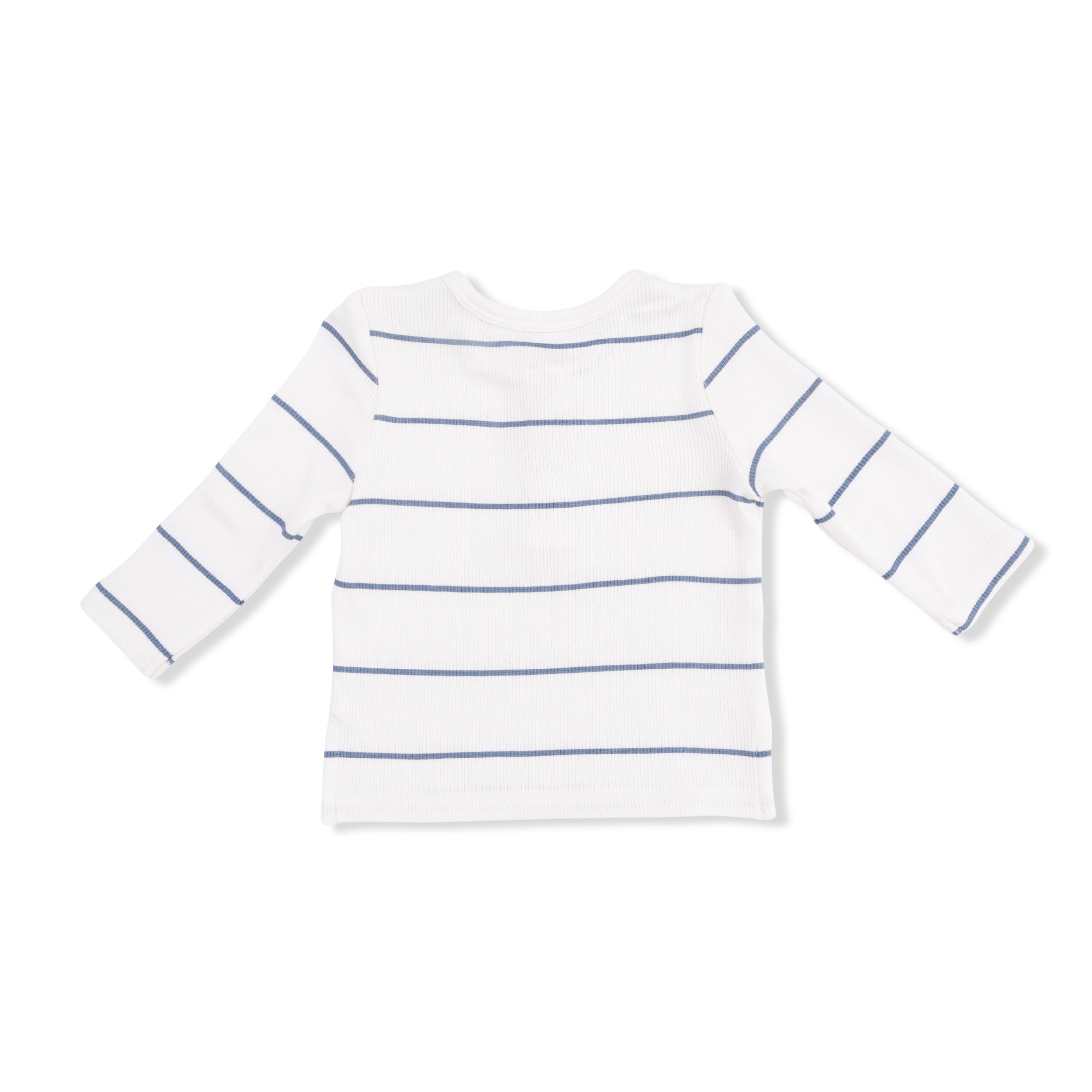 Vintage Stripe - Long Sleeve Henley And Pant