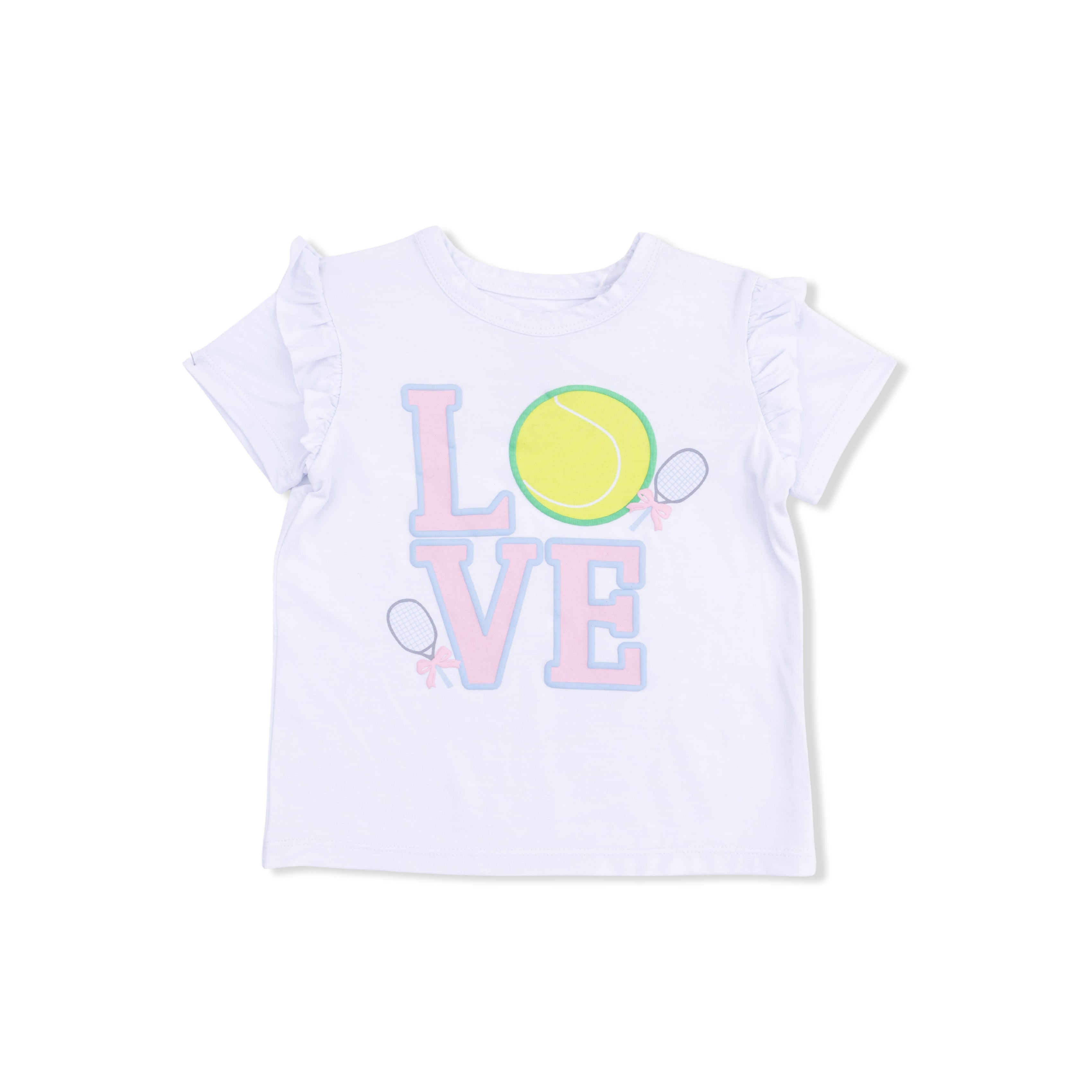 Pretty Tennis - Ruffle Tee