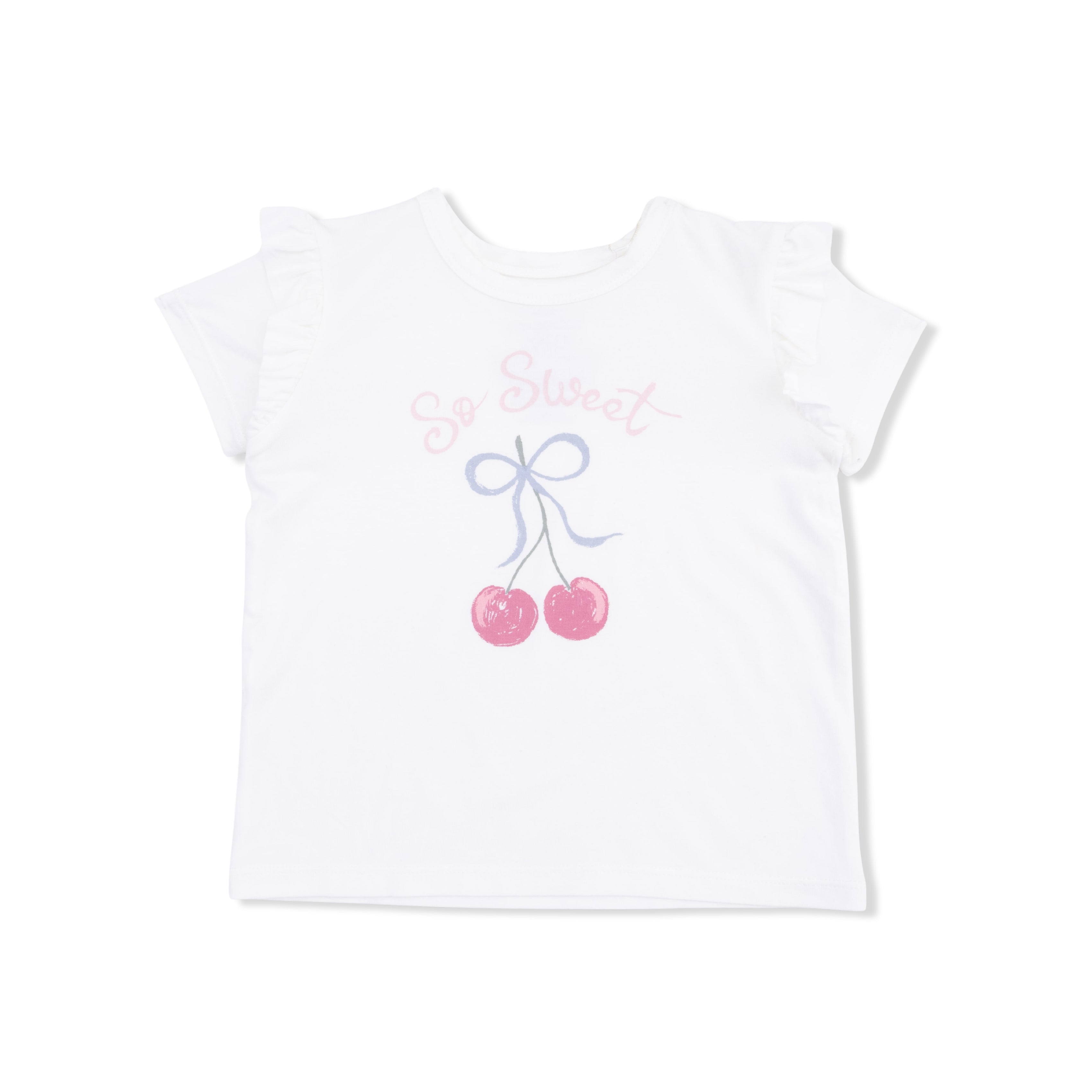 Sweet Bow Cherries - Ruffle Tee