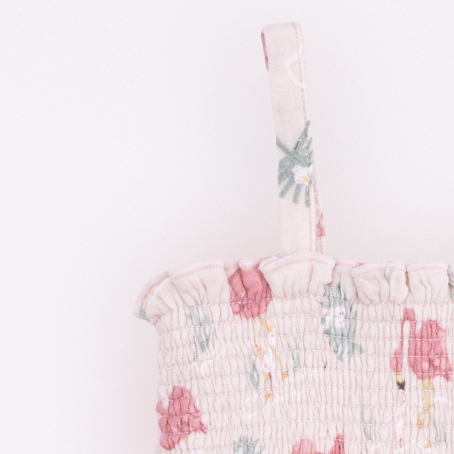 Flamingos - Smocked Top & Smocked Waist Pants