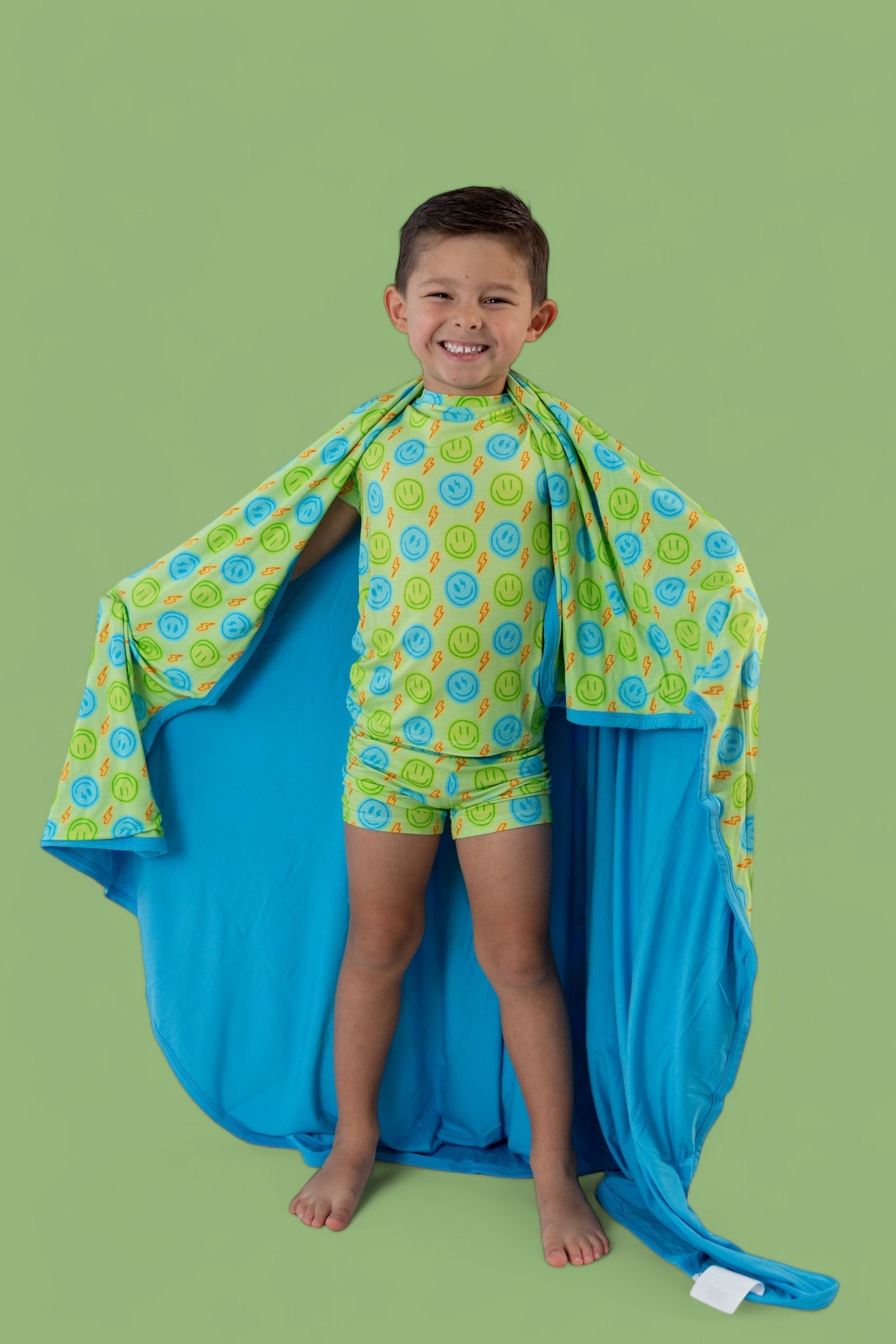 Neon Smiles Dream Short Set