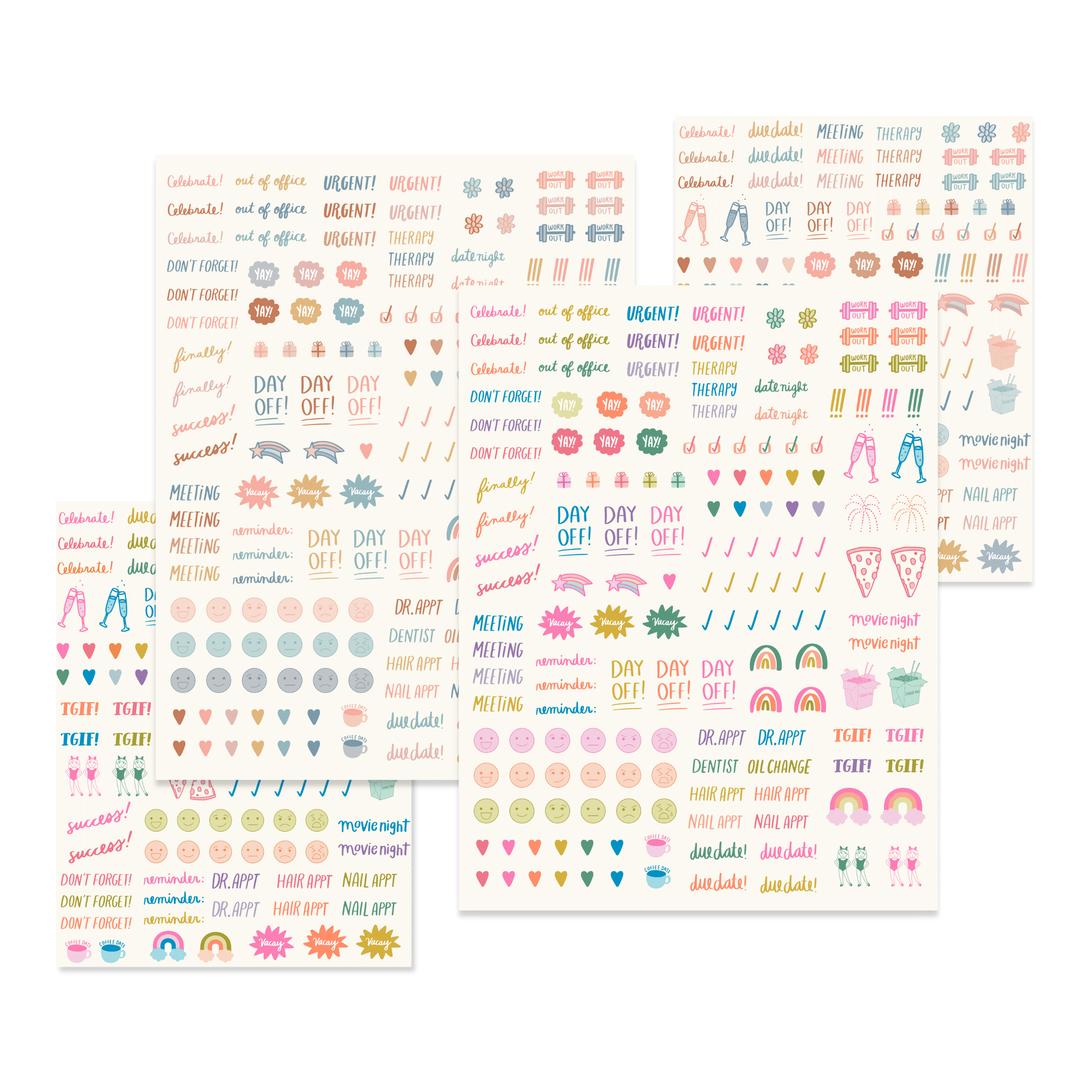 Planner Sticker Sheets