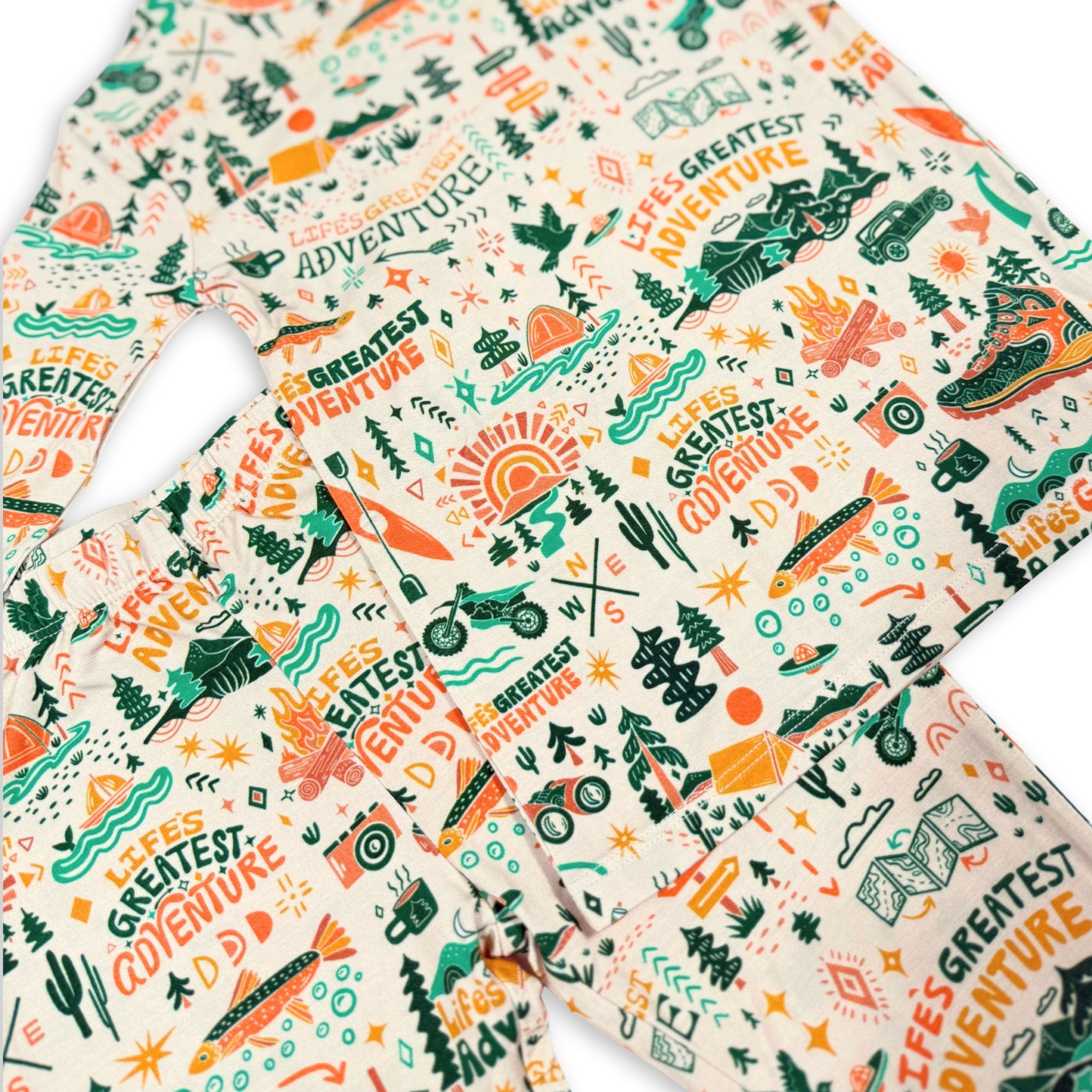 The Second-skin 2-piece Long Sleeve Pajama | Wanderlust