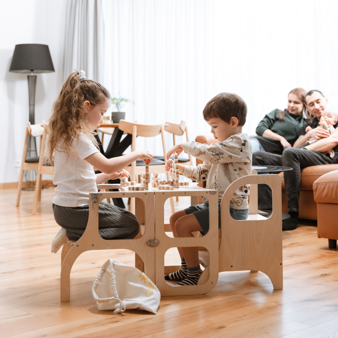 MIIMO® • Adjustable height step stool • Montessori inspired